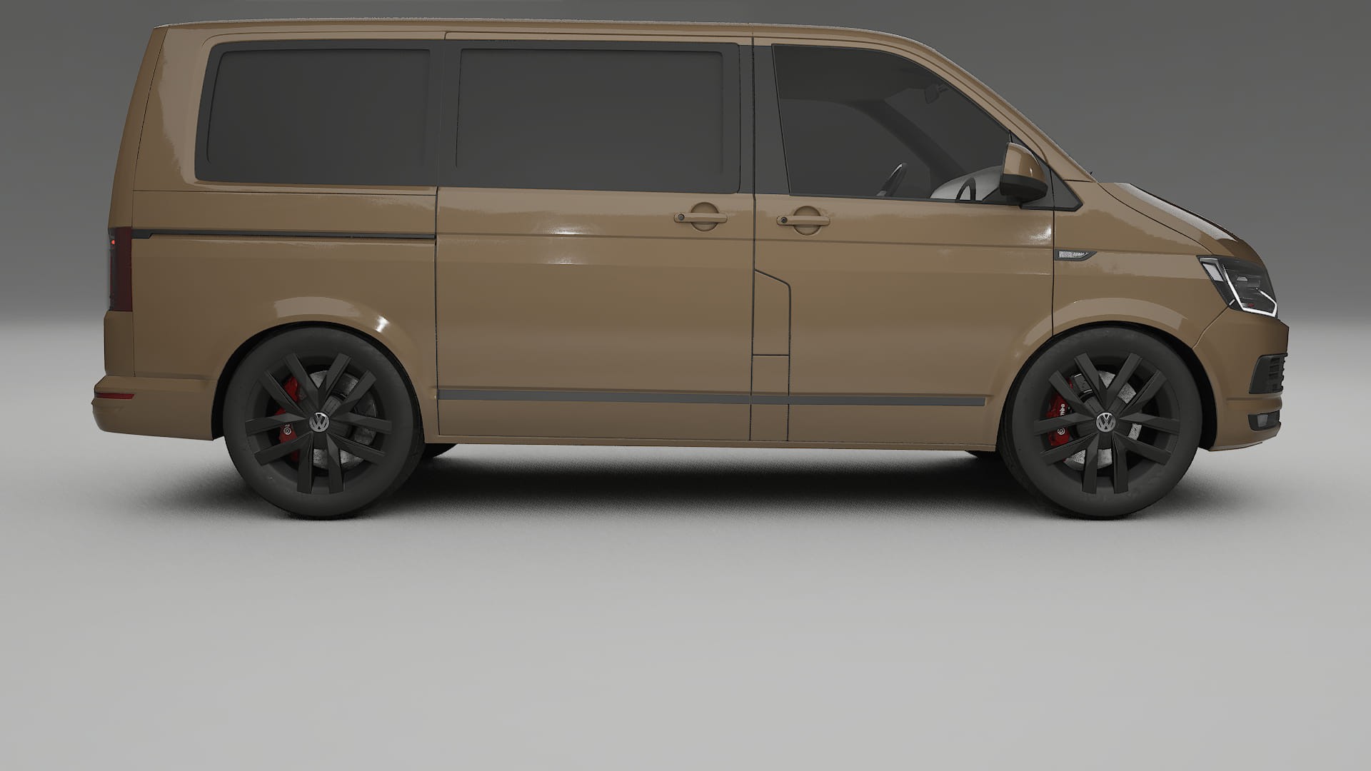 VW Transporter T6 Multivan Film de Protecție pentru Vopsea TPU | SAHARA PPF cu Schimbare de Culoare – Kit Complet Predecupat