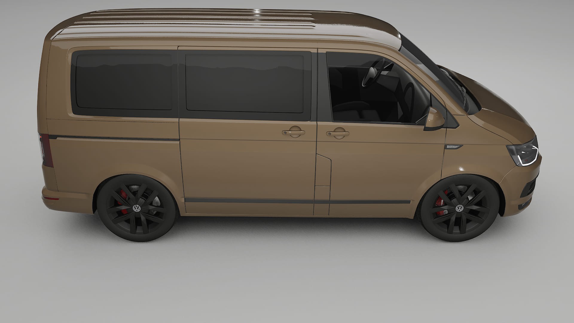 VW Transporter T6 Multivan Film de Protecție pentru Vopsea TPU | SAHARA PPF cu Schimbare de Culoare – Kit Complet Predecupat