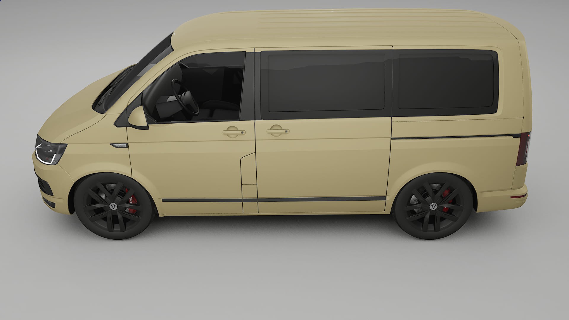 VW Transporter T6 Multivan Film de Protecție pentru Vopsea TPU | SAND PPF cu Schimbare de Culoare – Kit Complet Predecupat