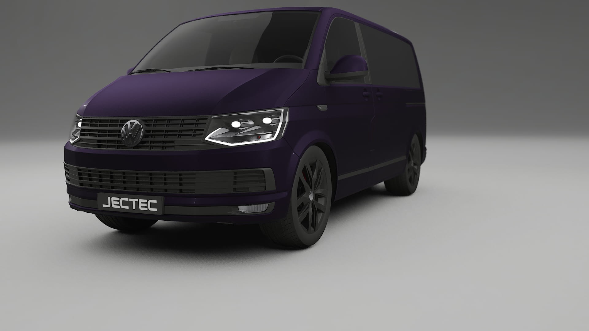 VW Transporter T6 Multivan Film de Protecție pentru Vopsea TPU | VIOLET PPF cu Schimbare de Culoare – Kit Complet Predecupat