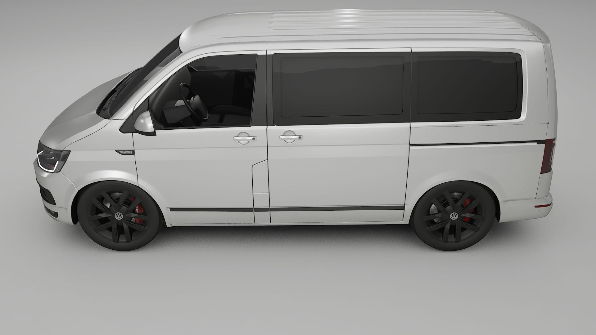 VW Transporter T6 Multivan Film de Protecție pentru Vopsea TPU | OPAL PPF cu Schimbare de Culoare – Kit Complet Predecupat