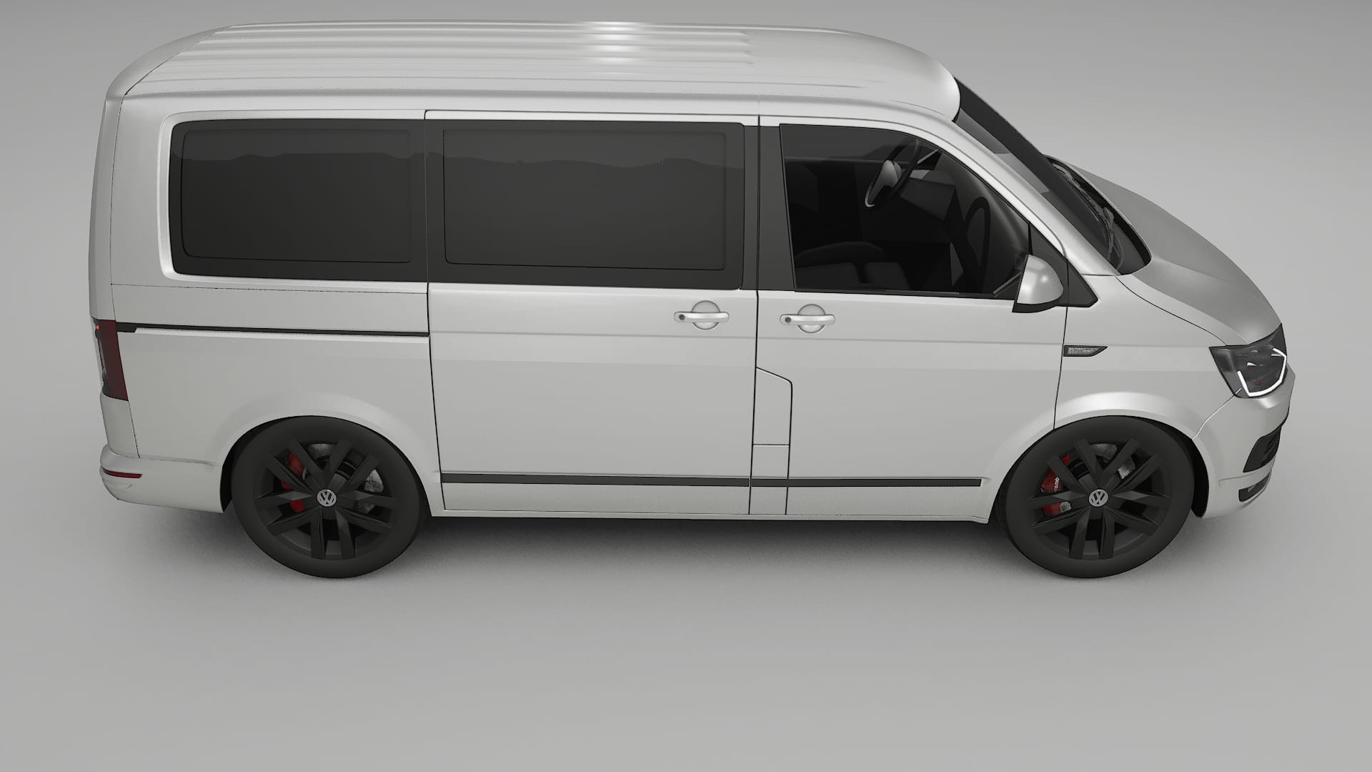 VW Transporter T6 Multivan Film de Protecție pentru Vopsea TPU | OPAL PPF cu Schimbare de Culoare – Kit Complet Predecupat