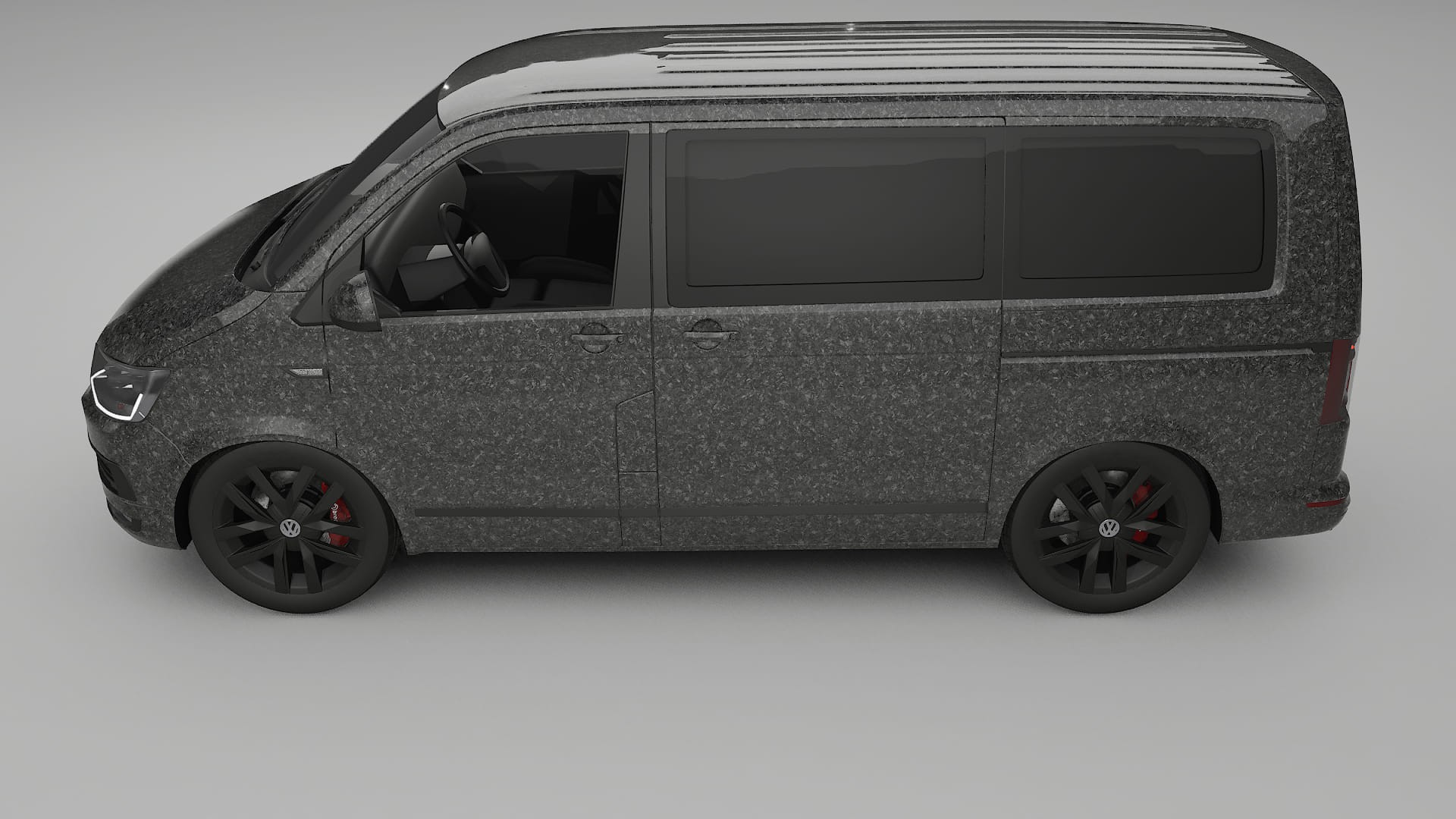 VW Transporter T6 Multivan Film de Protecție pentru Vopsea TPU | FORGED S PPF cu Schimbare de Culoare – Kit Complet Predecupa