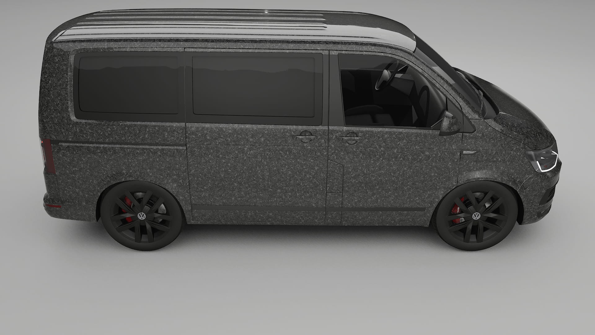 VW Transporter T6 Multivan Film de Protecție pentru Vopsea TPU | FORGED S PPF cu Schimbare de Culoare – Kit Complet Predecupa