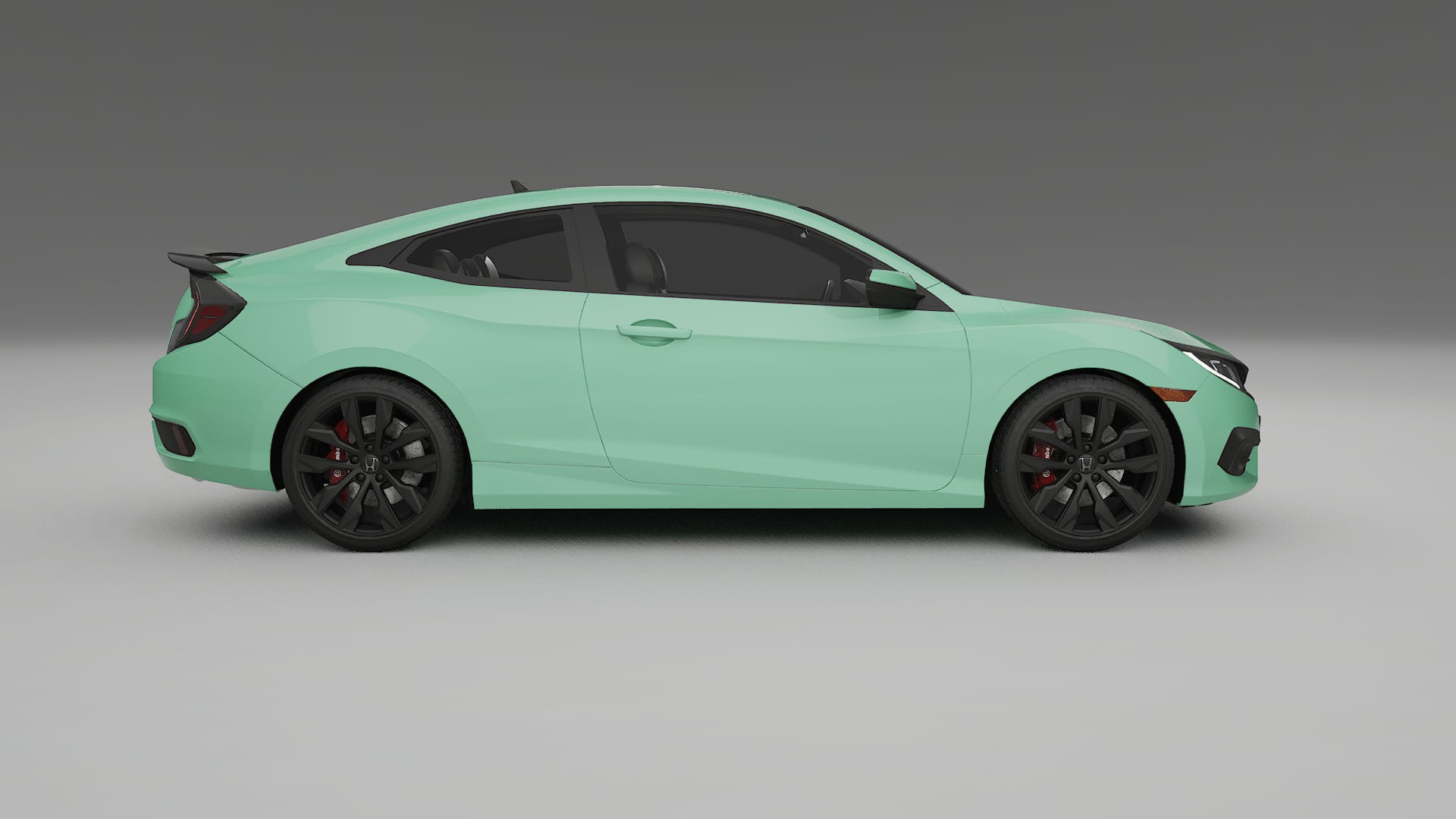 Honda Civic coupe prefacelift pre LCI Film de Protecție pentru Vopsea TPU | DUSTY PPF cu Schimbare de Culoare – Kit Complet P