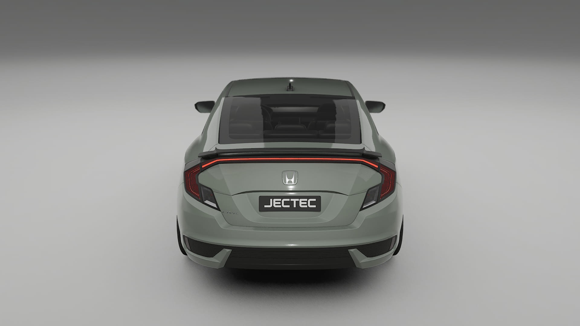 Honda Civic coupe prefacelift pre LCI Film de Protecție pentru Vopsea TPU | SLATE PPF cu Schimbare de Culoare – Kit Complet P