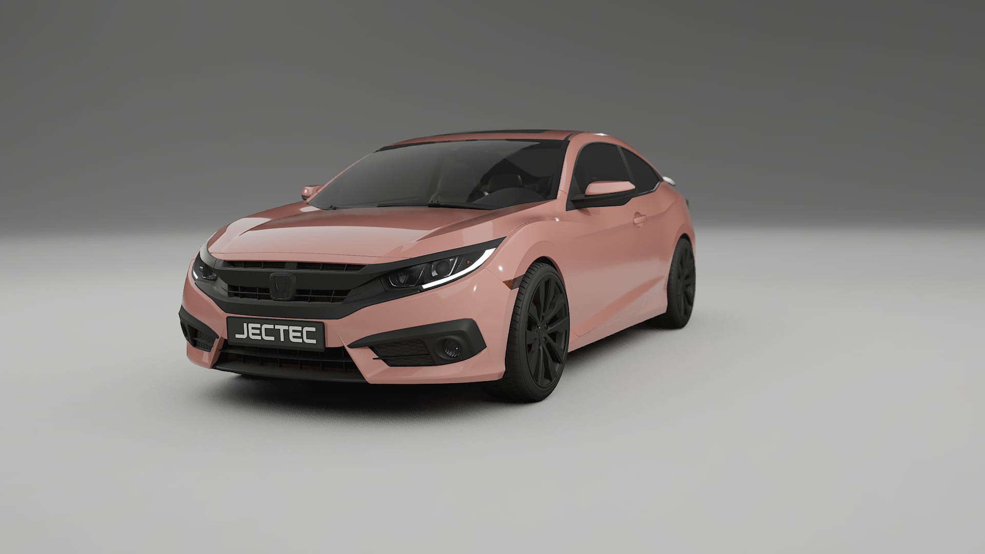 Honda Civic coupe prefacelift pre LCI Film de Protecție pentru Vopsea TPU | BLUSH PPF cu Schimbare de Culoare – Kit Complet P