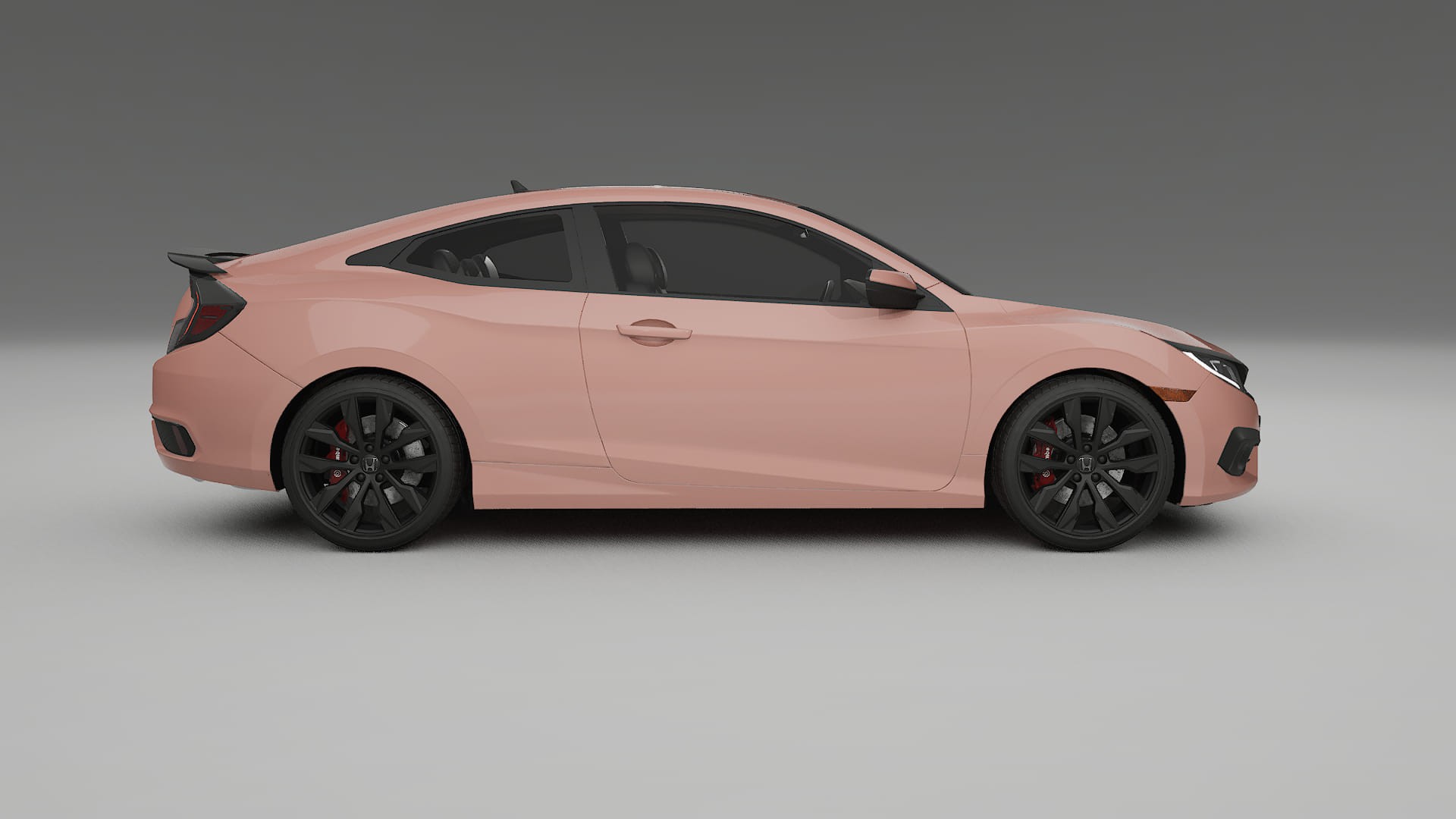 Honda Civic coupe prefacelift pre LCI Film de Protecție pentru Vopsea TPU | BLUSH PPF cu Schimbare de Culoare – Kit Complet P