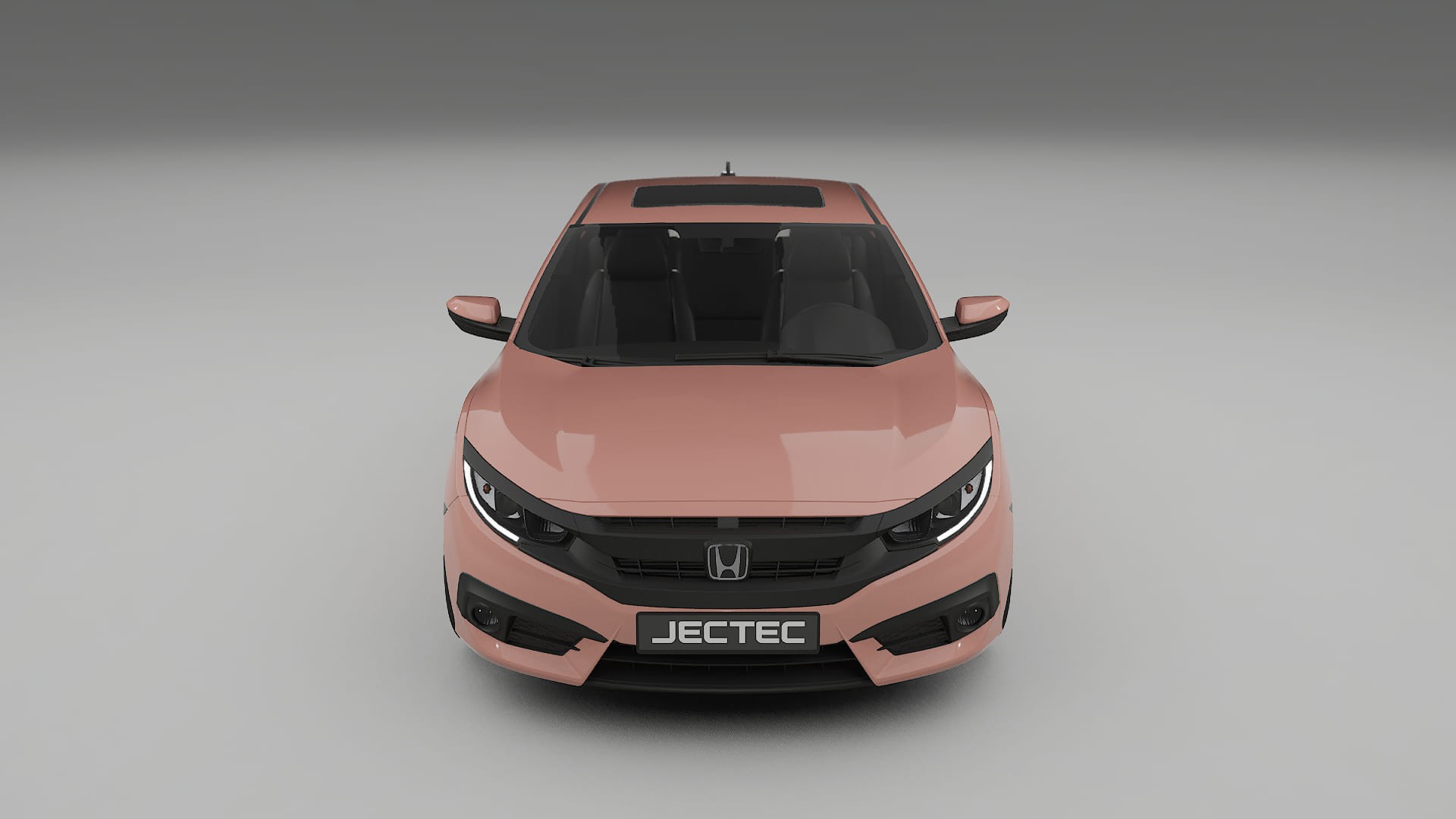 Honda Civic coupe prefacelift pre LCI Film de Protecție pentru Vopsea TPU | BLUSH PPF cu Schimbare de Culoare – Kit Complet P