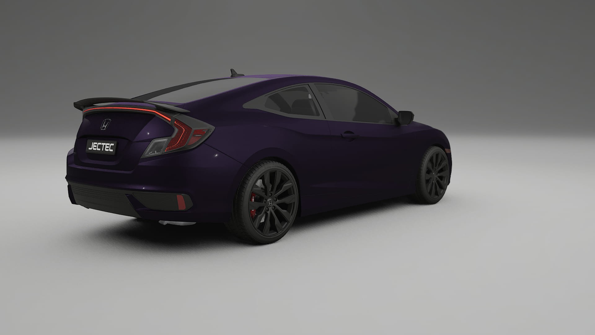 Honda Civic coupe prefacelift pre LCI Film de Protecție pentru Vopsea TPU | VIOLET PPF cu Schimbare de Culoare – Kit Complet 