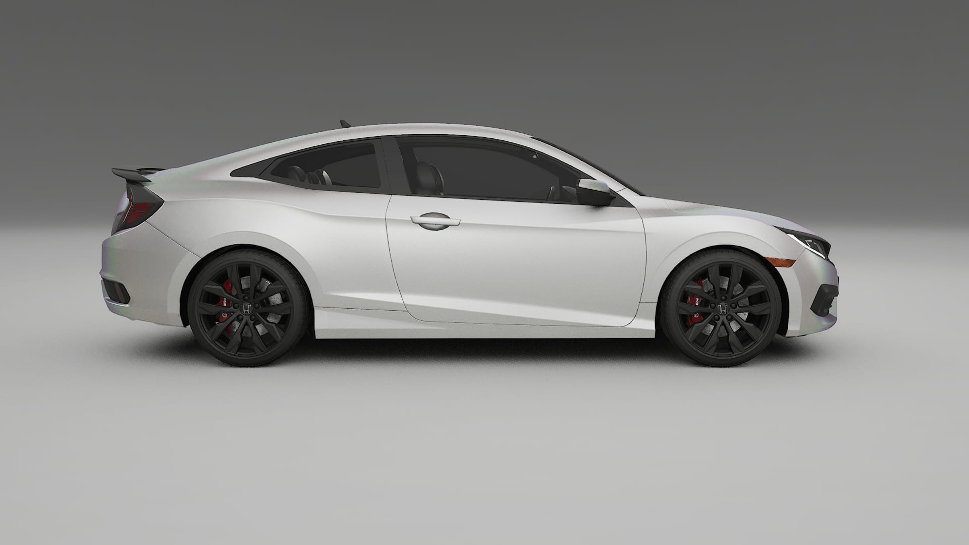 Honda Civic coupe prefacelift pre LCI Film de Protecție pentru Vopsea TPU | NEBULA PPF cu Schimbare de Culoare – Kit Complet 