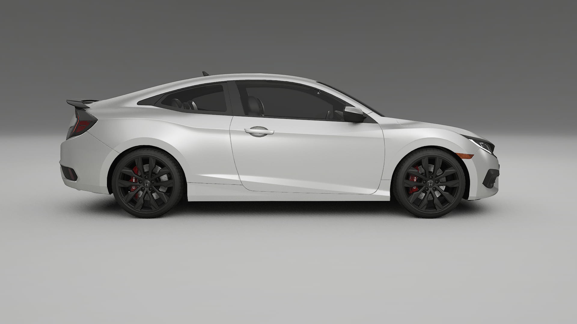 Honda Civic coupe prefacelift pre LCI Film de Protecție pentru Vopsea TPU | OPAL PPF cu Schimbare de Culoare – Kit Complet Pr