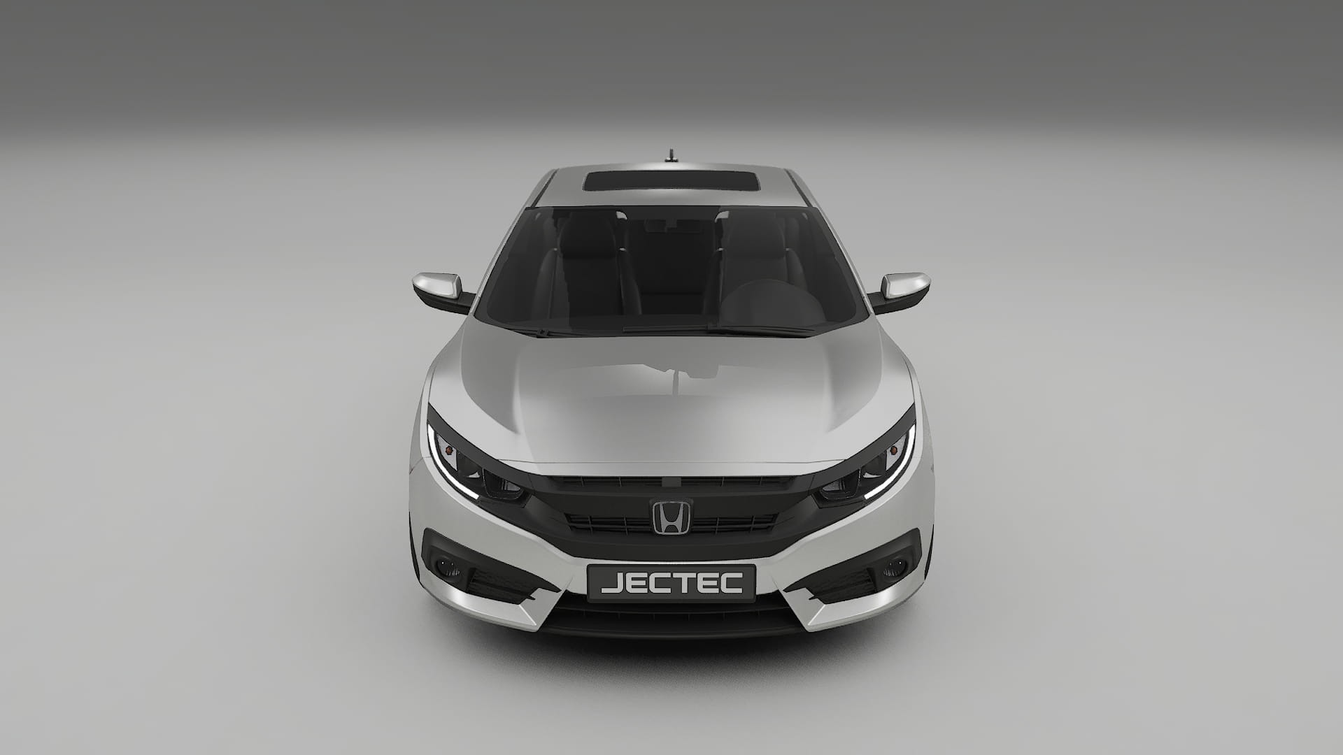 Honda Civic coupe prefacelift pre LCI Film de Protecție pentru Vopsea TPU | OPAL PPF cu Schimbare de Culoare – Kit Complet Pr