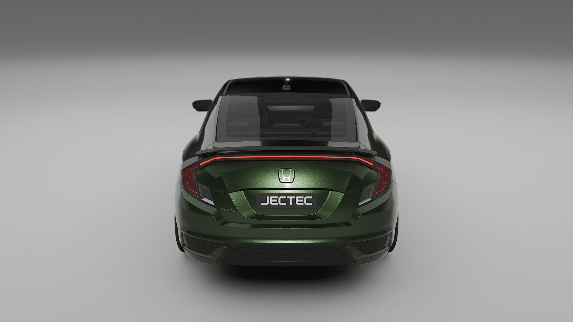 Honda Civic coupe prefacelift pre LCI Film de Protecție pentru Vopsea TPU | LAGOON PPF cu Schimbare de Culoare – Kit Complet 