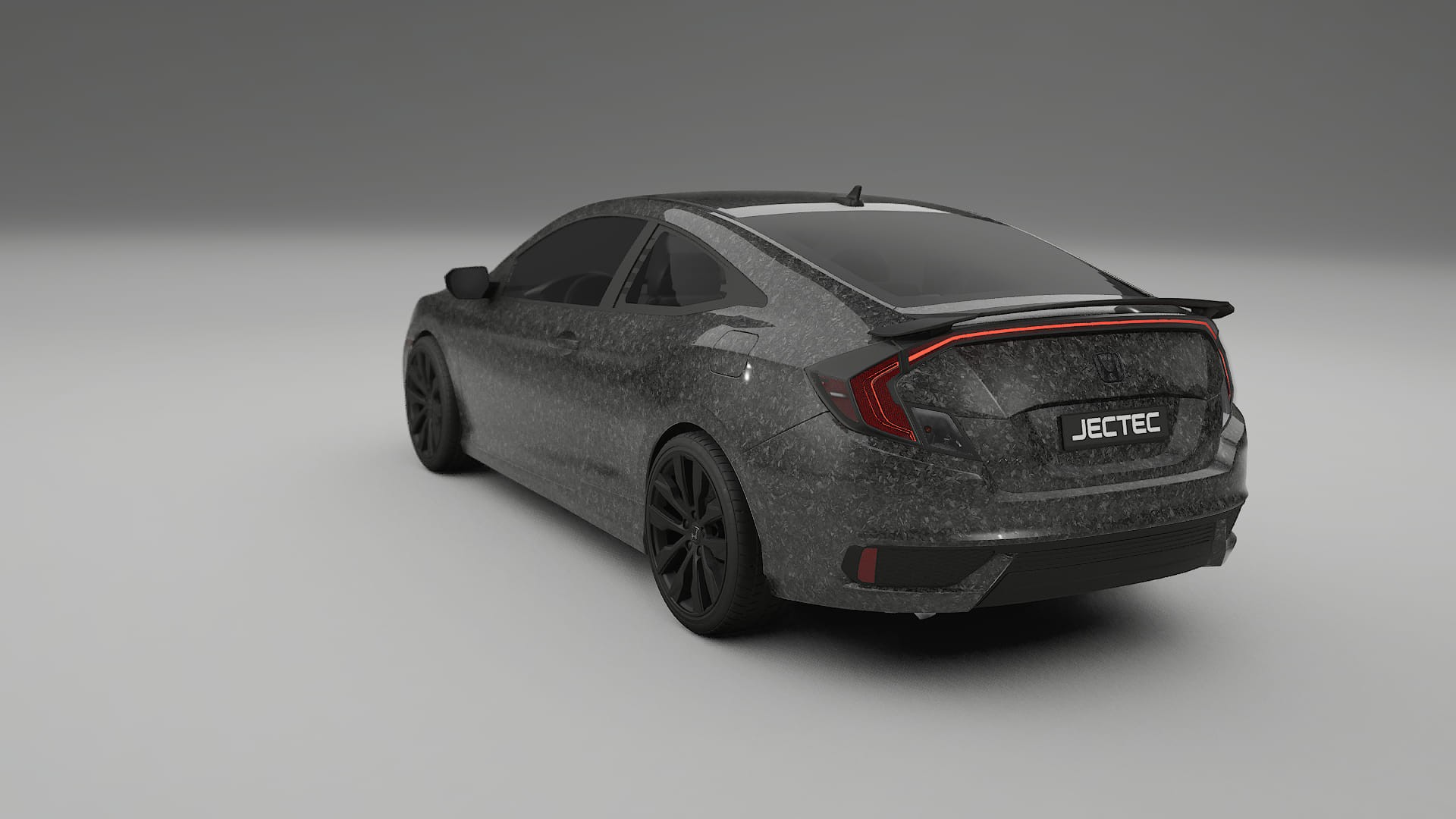 Honda Civic coupe prefacelift pre LCI Film de Protecție pentru Vopsea TPU | FORGED S PPF cu Schimbare de Culoare – Kit Comple