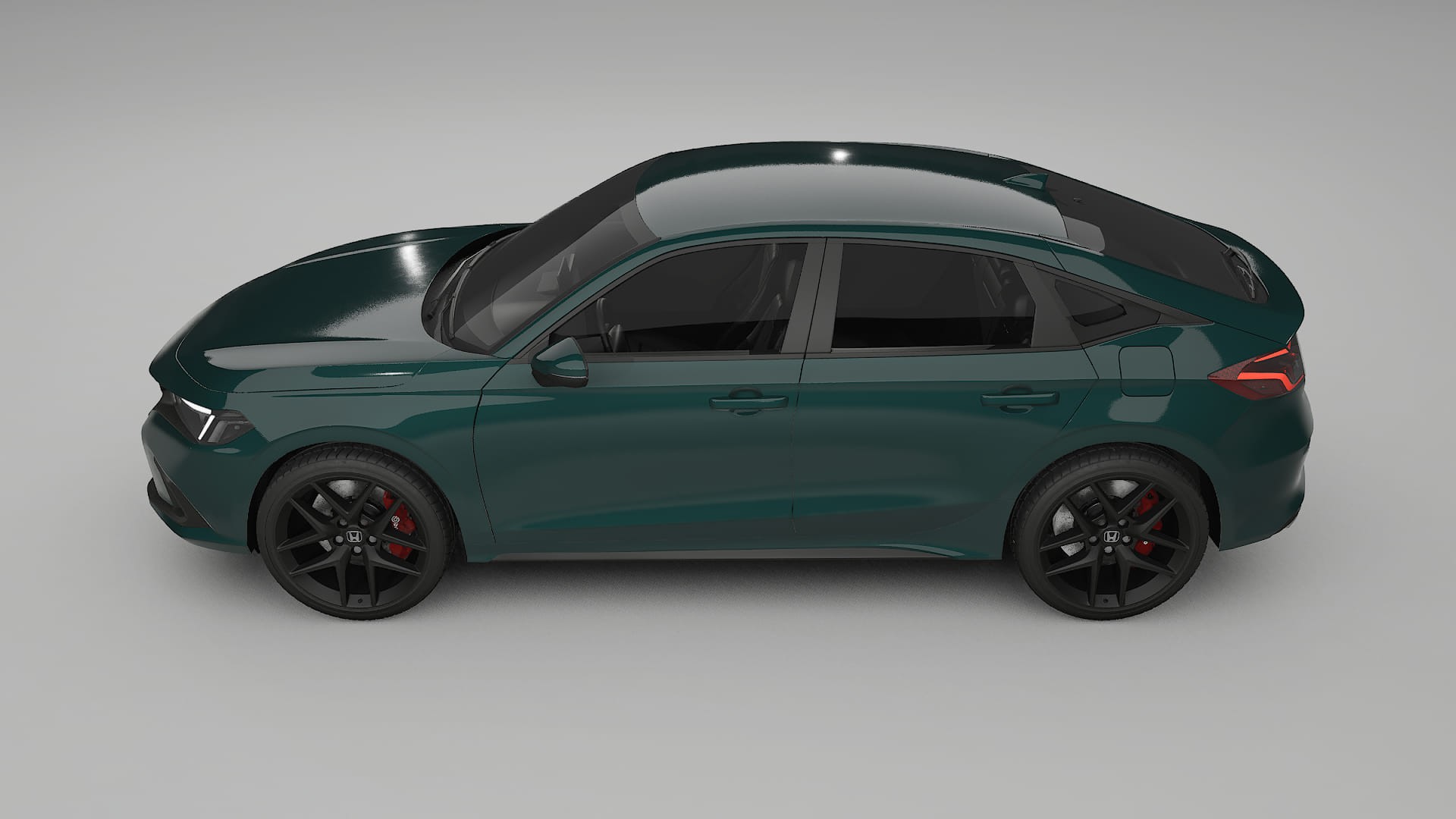 Honda Civic hatchback Film de Protecție pentru Vopsea TPU | INFERNO PPF cu Schimbare de Culoare – Kit Complet Predecupat