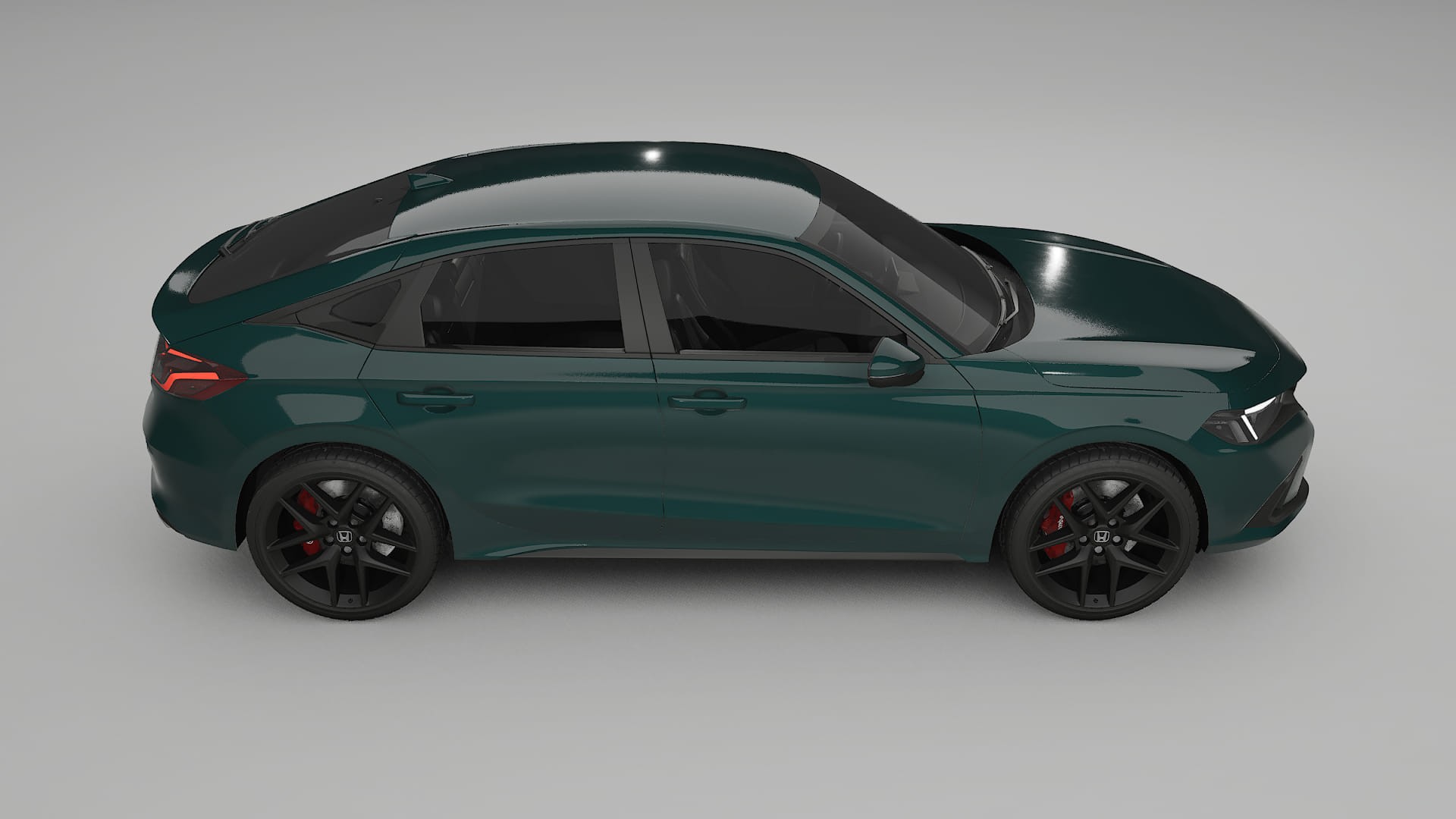 Honda Civic hatchback Film de Protecție pentru Vopsea TPU | INFERNO PPF cu Schimbare de Culoare – Kit Complet Predecupat