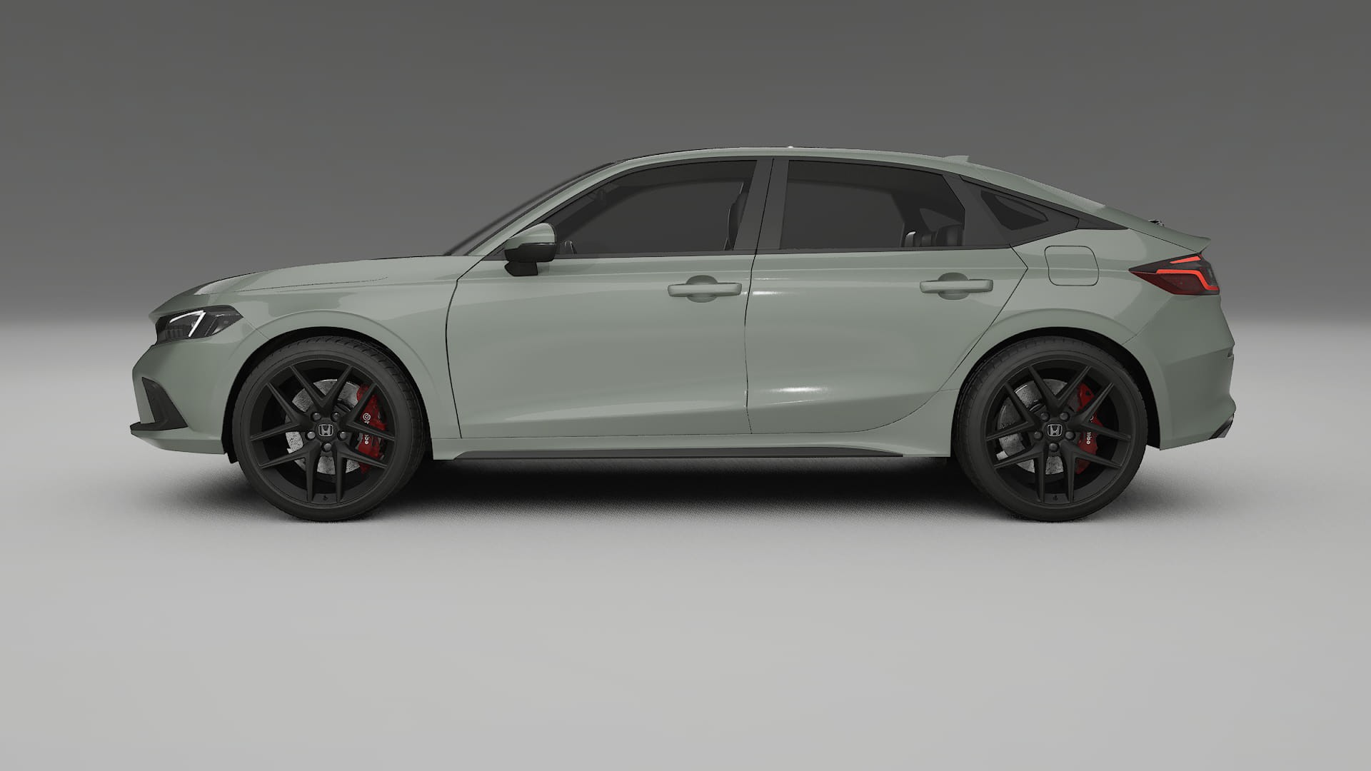 Honda Civic hatchback Film de Protecție pentru Vopsea TPU | SLATE PPF cu Schimbare de Culoare – Kit Complet Predecupat