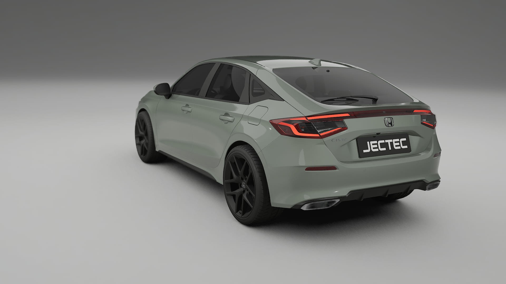 Honda Civic hatchback Film de Protecție pentru Vopsea TPU | SLATE PPF cu Schimbare de Culoare – Kit Complet Predecupat