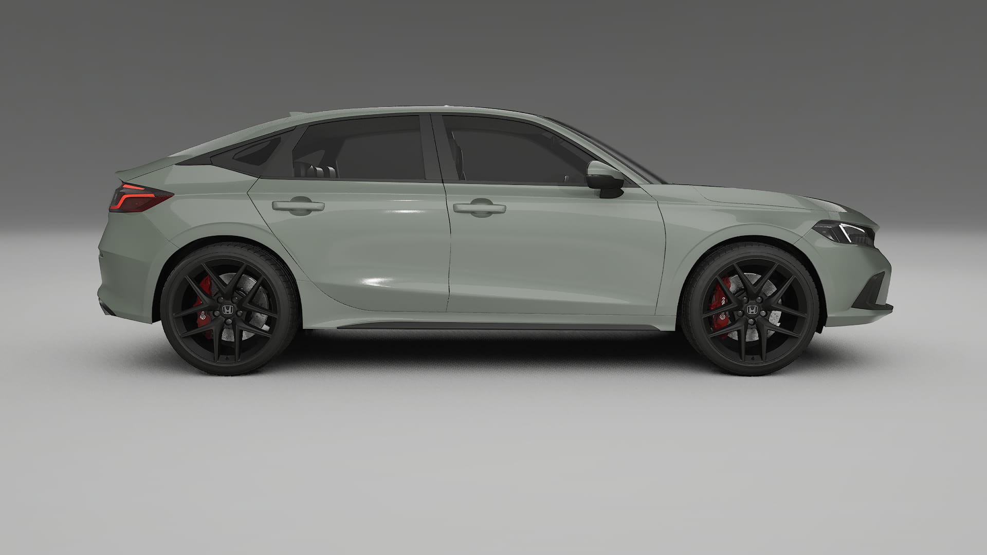 Honda Civic hatchback Film de Protecție pentru Vopsea TPU | SLATE PPF cu Schimbare de Culoare – Kit Complet Predecupat