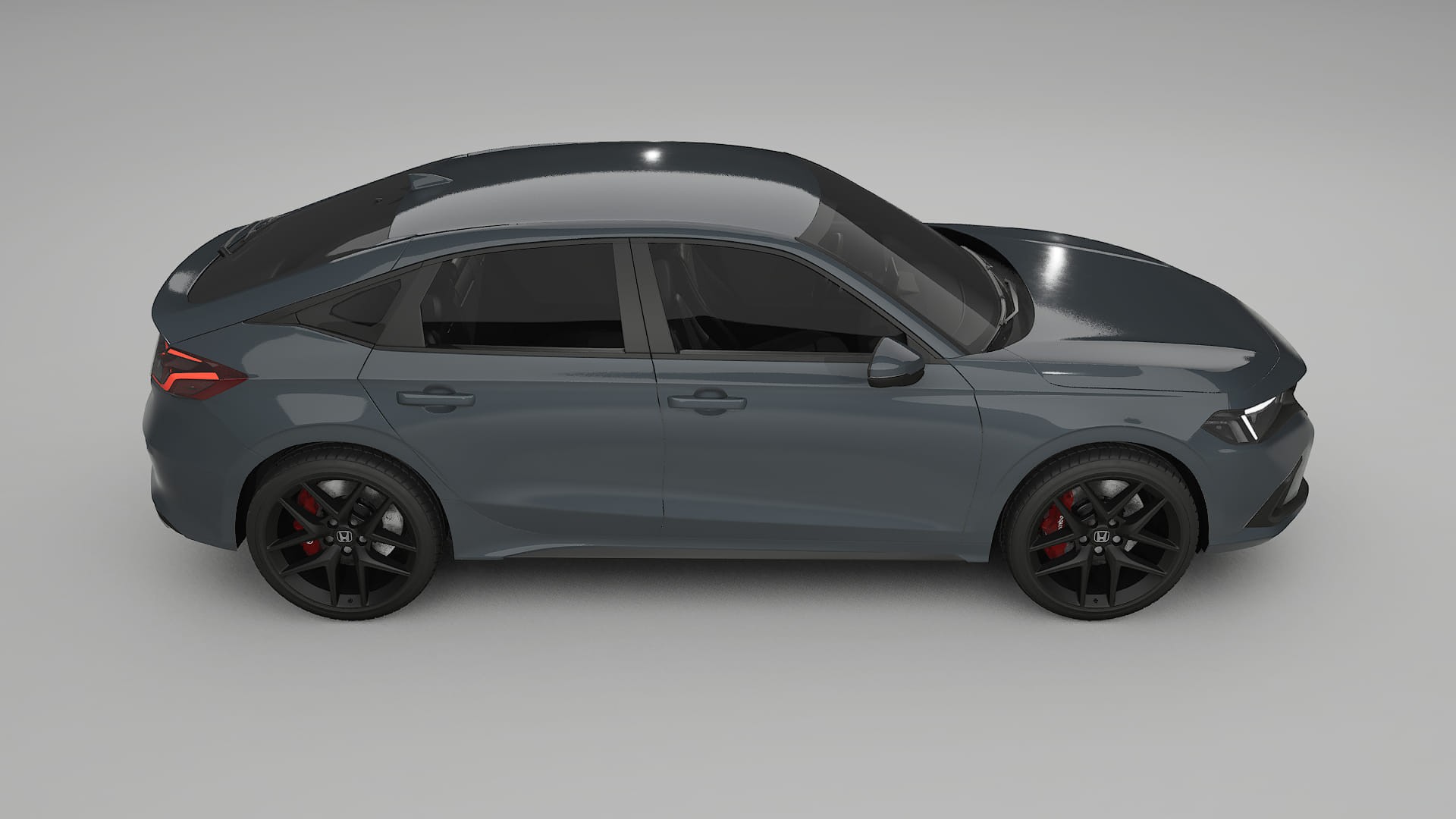 Honda Civic hatchback Film de Protecție pentru Vopsea TPU | GRANITE PPF cu Schimbare de Culoare – Kit Complet Predecupat