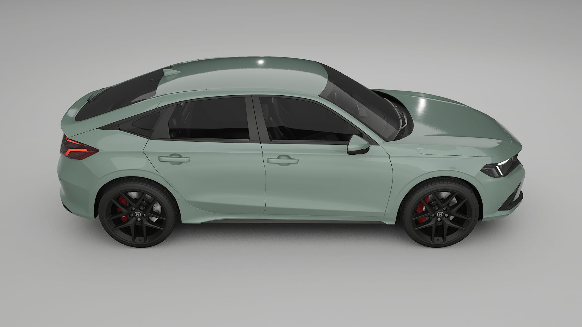 Honda Civic hatchback Film de Protecție pentru Vopsea TPU | CINDER PPF cu Schimbare de Culoare – Kit Complet Predecupat