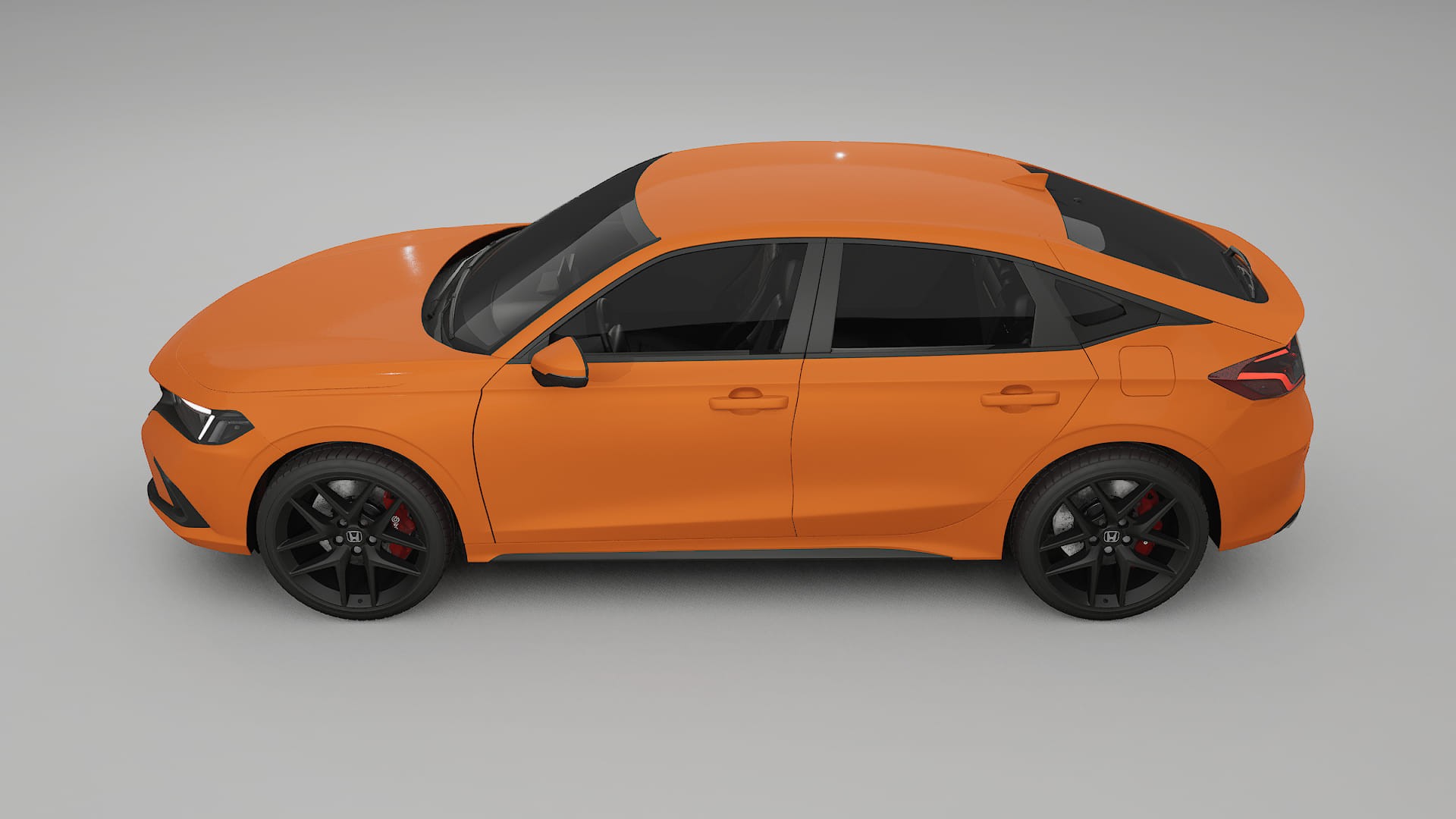 Honda Civic hatchback Film de Protecție pentru Vopsea TPU | ROCKET PPF cu Schimbare de Culoare – Kit Complet Predecupat