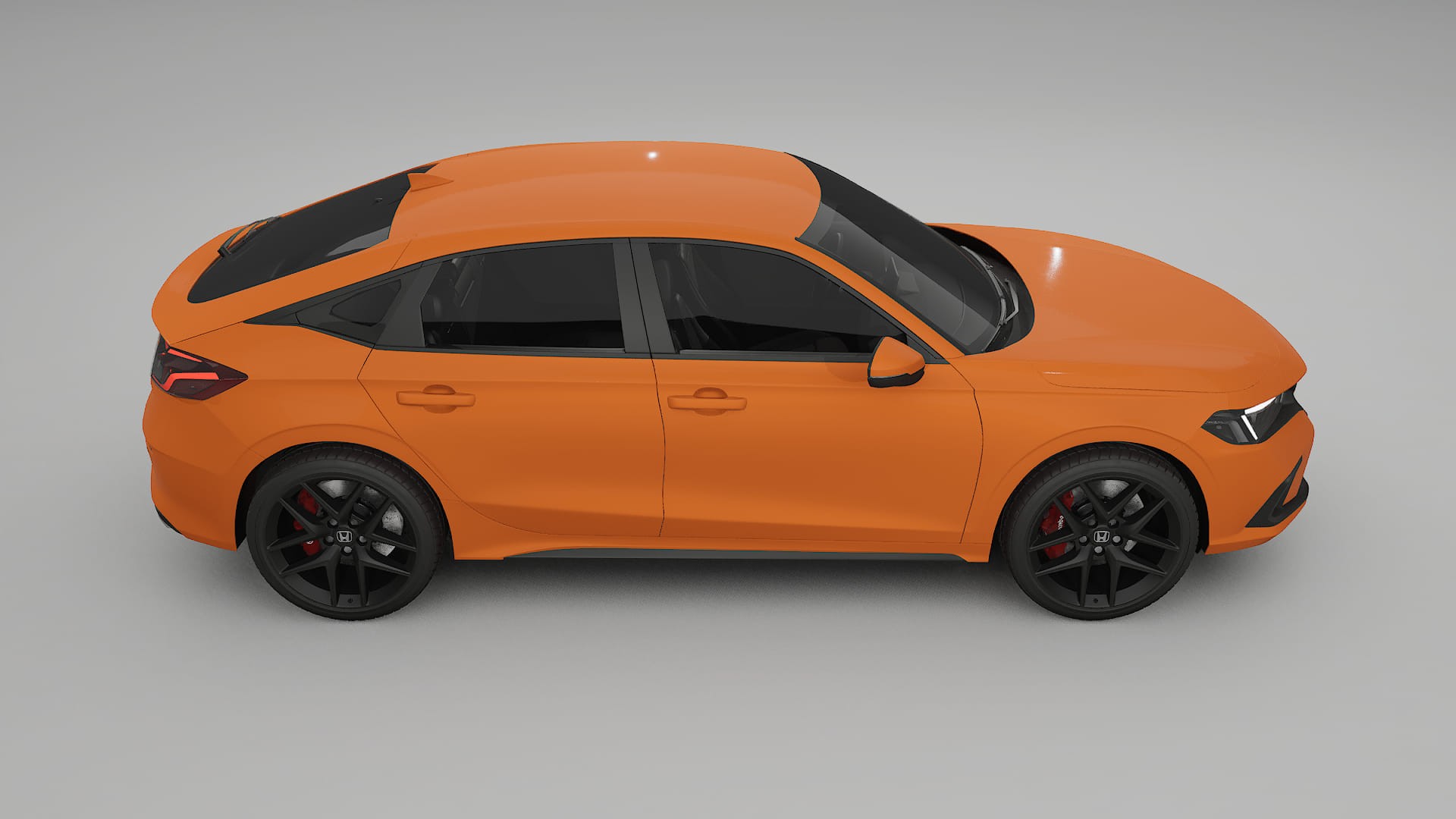 Honda Civic hatchback Film de Protecție pentru Vopsea TPU | ROCKET PPF cu Schimbare de Culoare – Kit Complet Predecupat