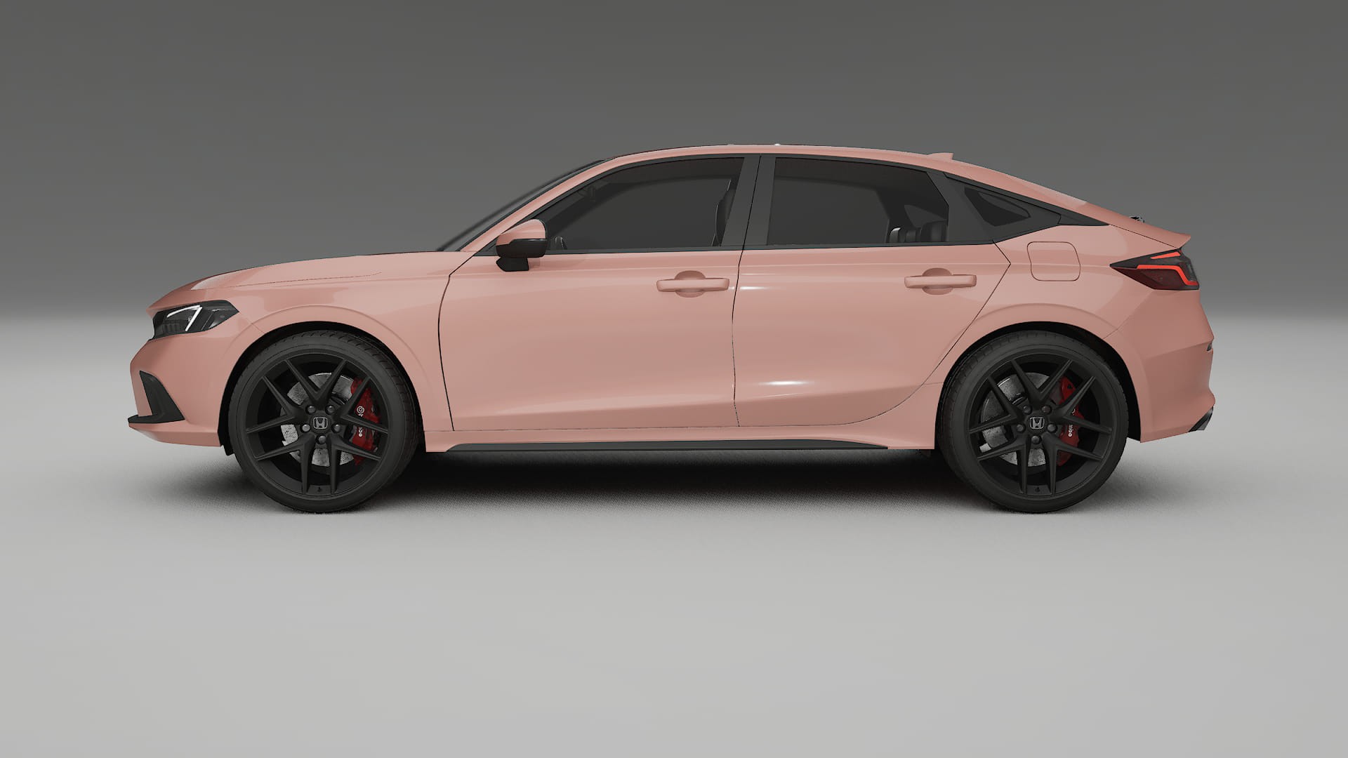 Honda Civic hatchback Film de Protecție pentru Vopsea TPU | BLUSH PPF cu Schimbare de Culoare – Kit Complet Predecupat