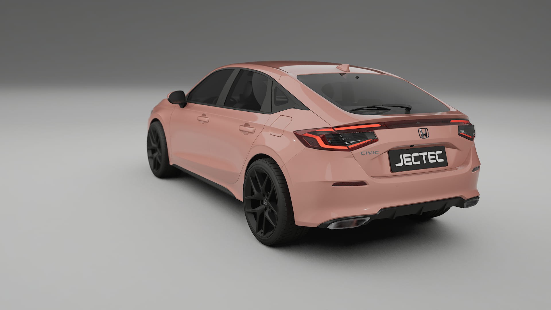 Honda Civic hatchback Film de Protecție pentru Vopsea TPU | BLUSH PPF cu Schimbare de Culoare – Kit Complet Predecupat