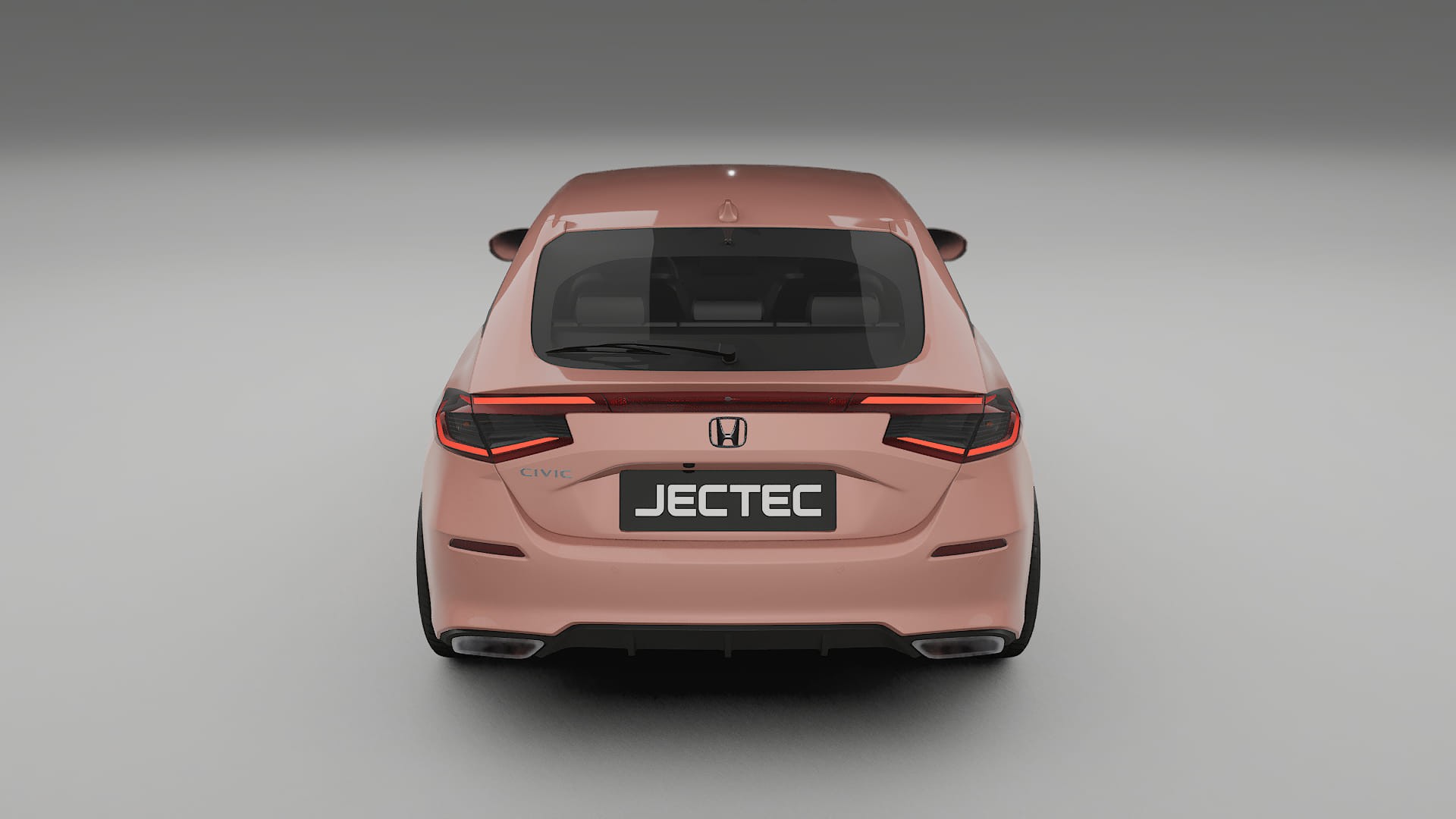 Honda Civic hatchback Film de Protecție pentru Vopsea TPU | BLUSH PPF cu Schimbare de Culoare – Kit Complet Predecupat