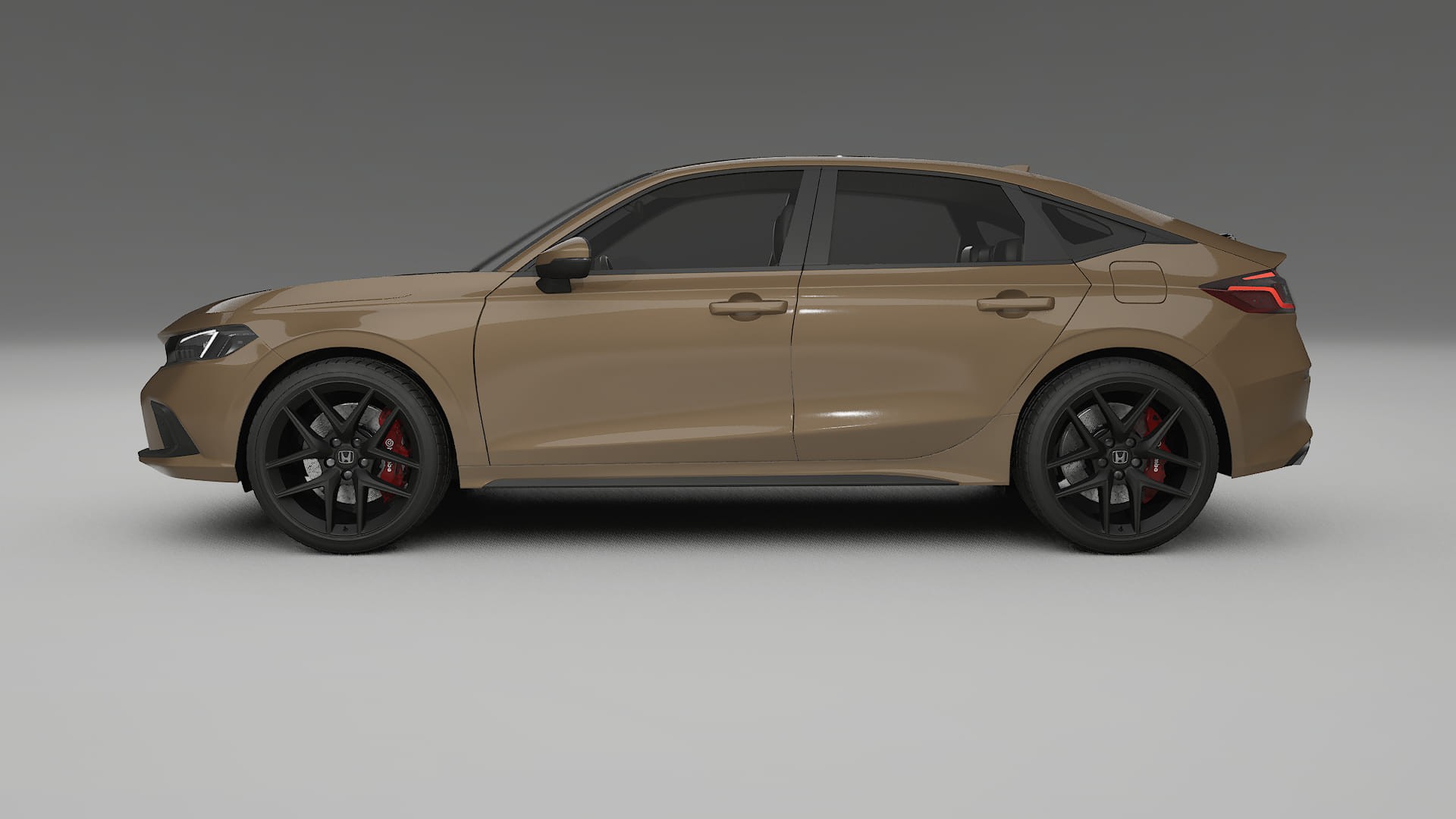 Honda Civic hatchback Film de Protecție pentru Vopsea TPU | SAHARA PPF cu Schimbare de Culoare – Kit Complet Predecupat