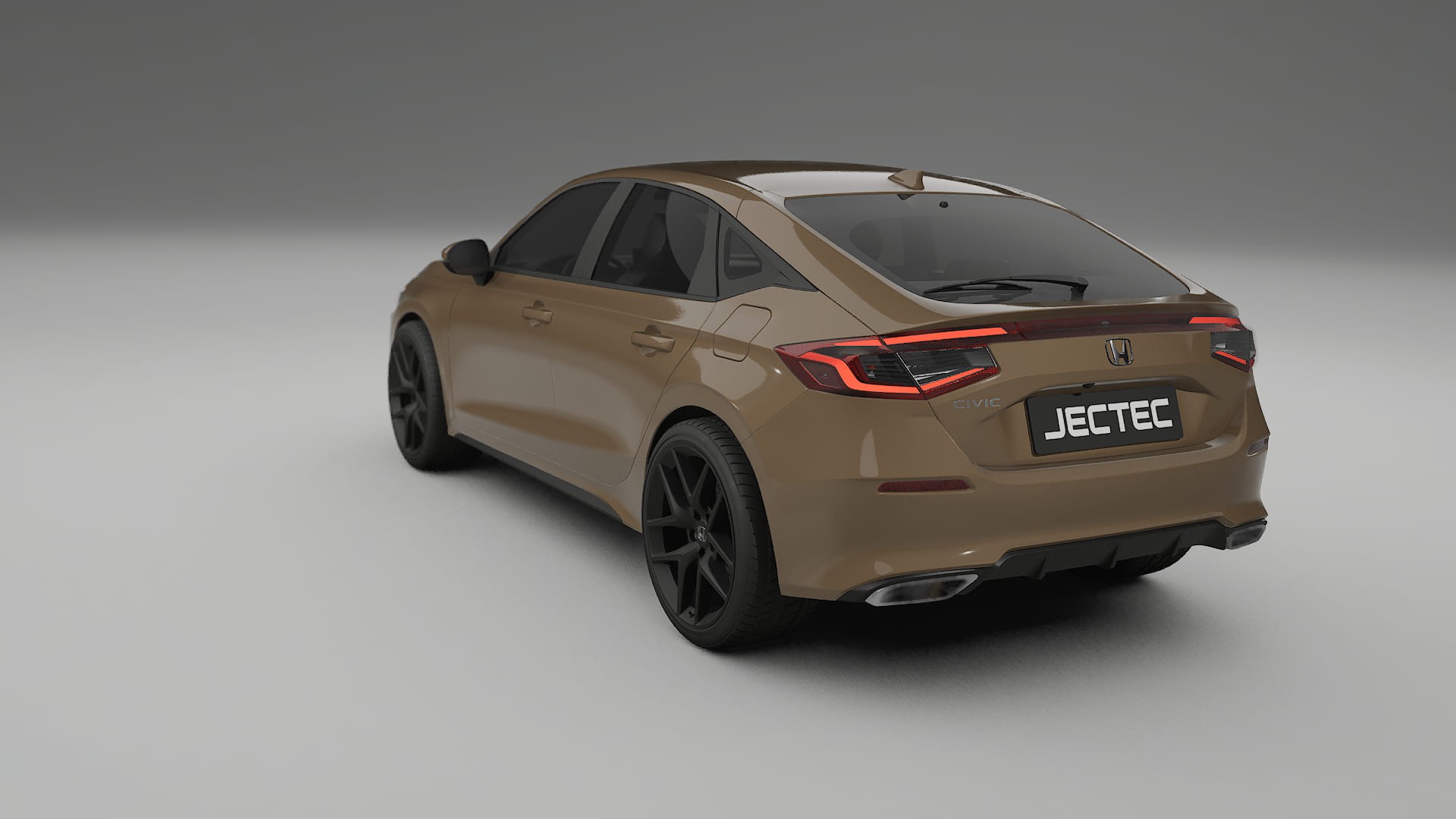 Honda Civic hatchback Film de Protecție pentru Vopsea TPU | SAHARA PPF cu Schimbare de Culoare – Kit Complet Predecupat