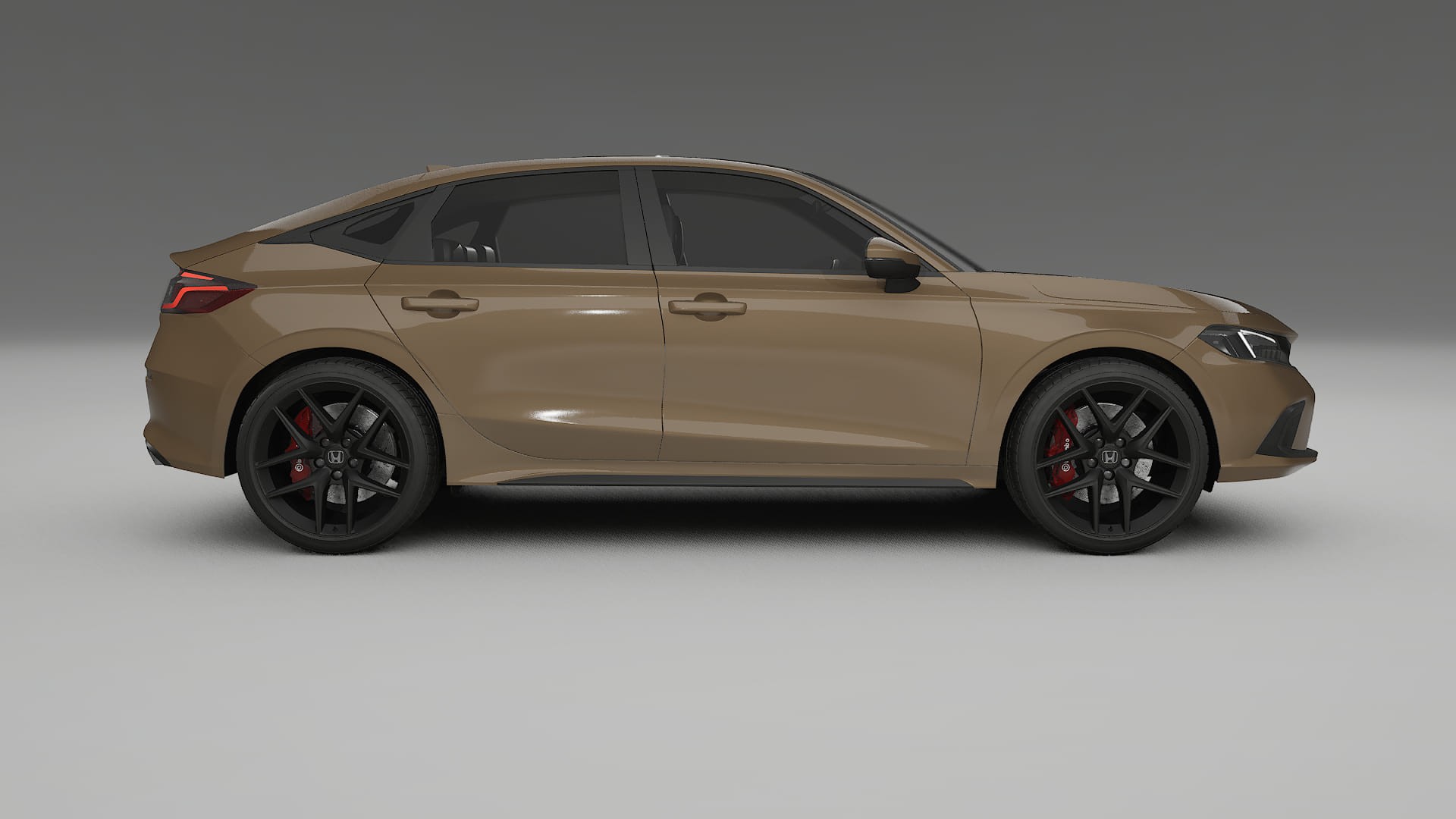 Honda Civic hatchback Film de Protecție pentru Vopsea TPU | SAHARA PPF cu Schimbare de Culoare – Kit Complet Predecupat