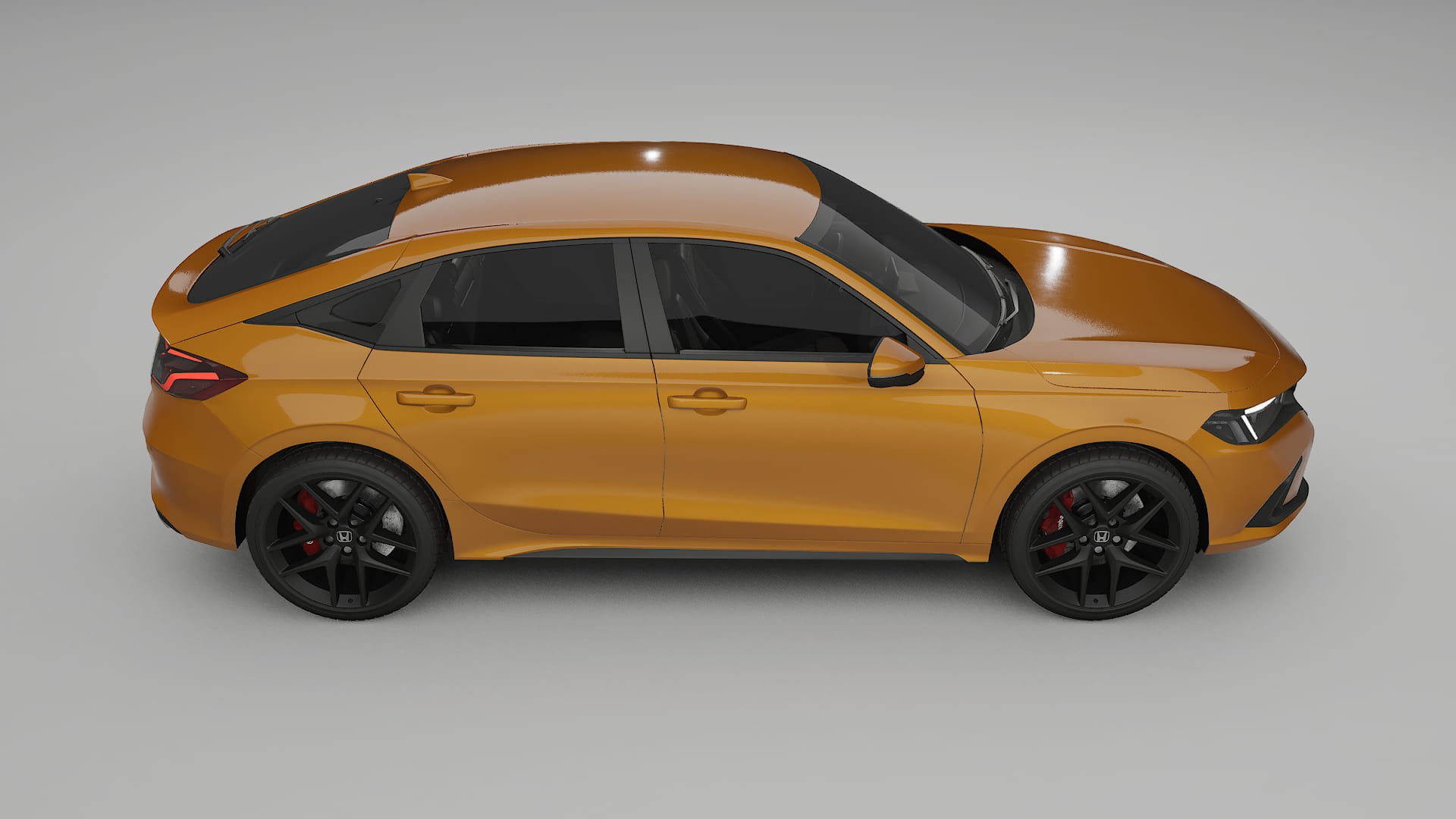 Honda Civic hatchback Film de Protecție pentru Vopsea TPU | DAISY PPF cu Schimbare de Culoare – Kit Complet Predecupat