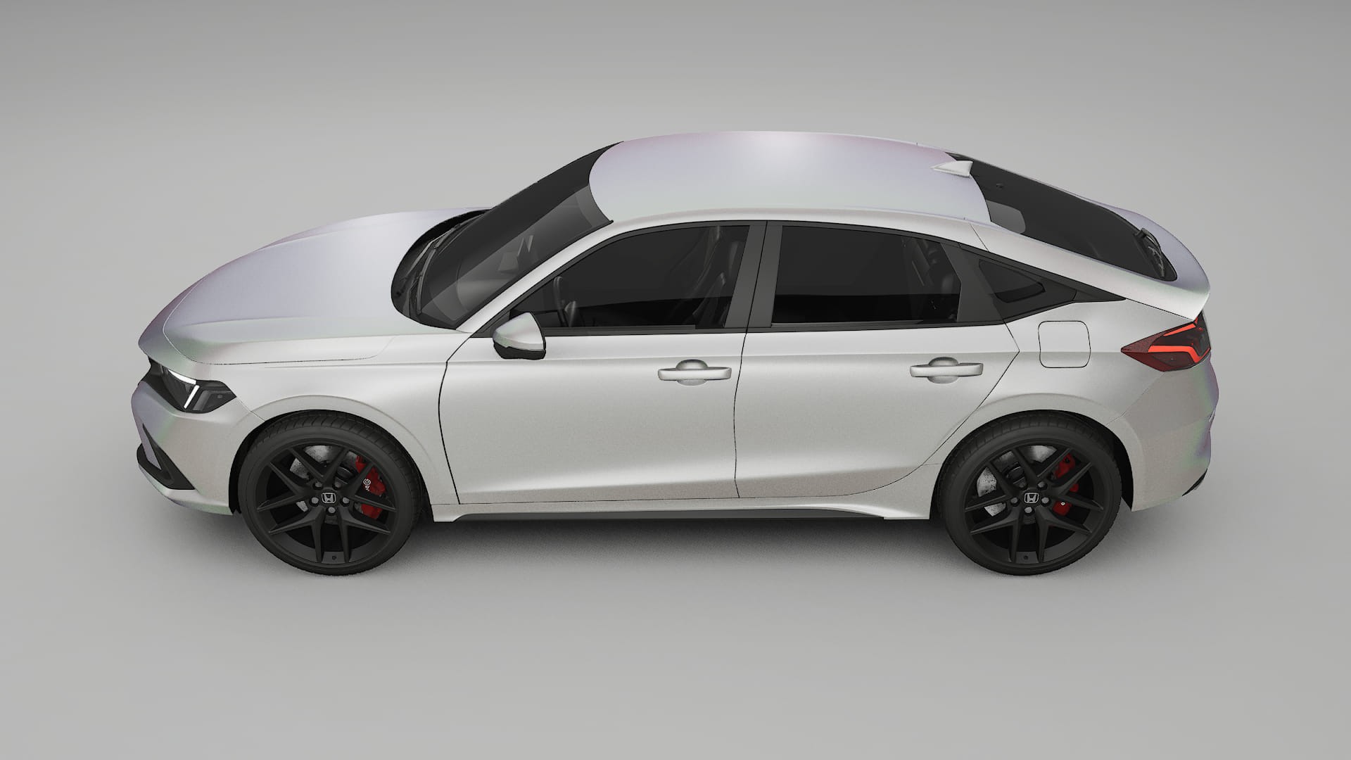 Honda Civic hatchback Film de Protecție pentru Vopsea TPU | NEBULA PPF cu Schimbare de Culoare – Kit Complet Predecupat