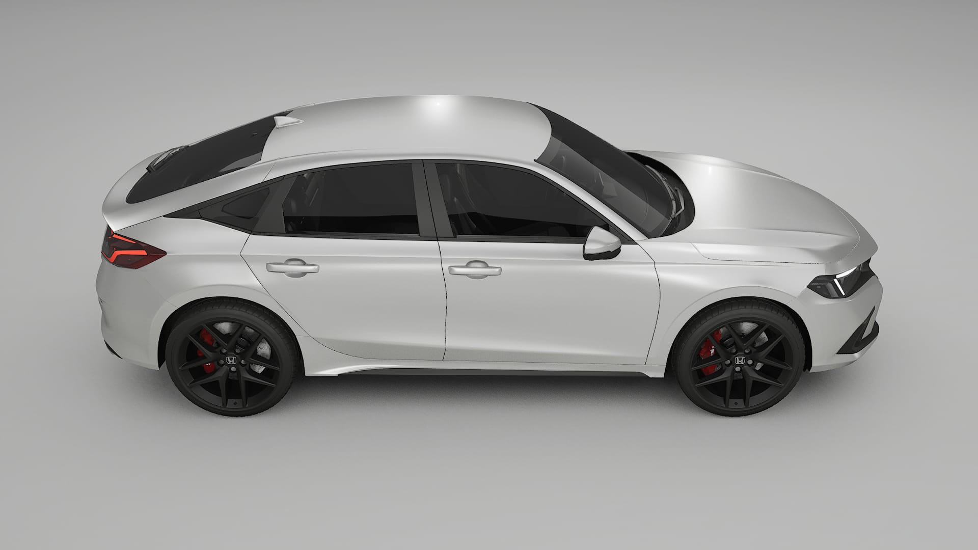 Honda Civic hatchback Film de Protecție pentru Vopsea TPU | OPAL PPF cu Schimbare de Culoare – Kit Complet Predecupat