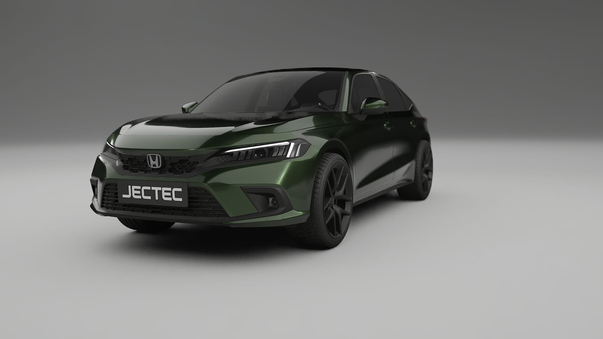 Honda Civic hatchback Film de Protecție pentru Vopsea TPU | LAGOON PPF cu Schimbare de Culoare – Kit Complet Predecupat