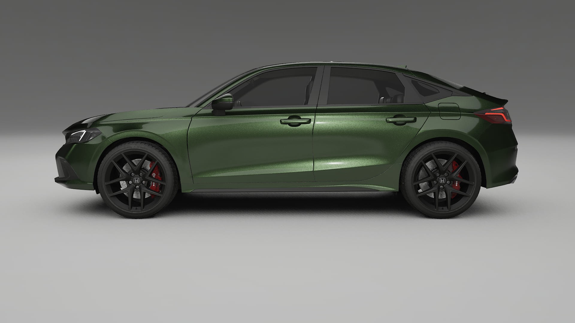 Honda Civic hatchback Film de Protecție pentru Vopsea TPU | LAGOON PPF cu Schimbare de Culoare – Kit Complet Predecupat