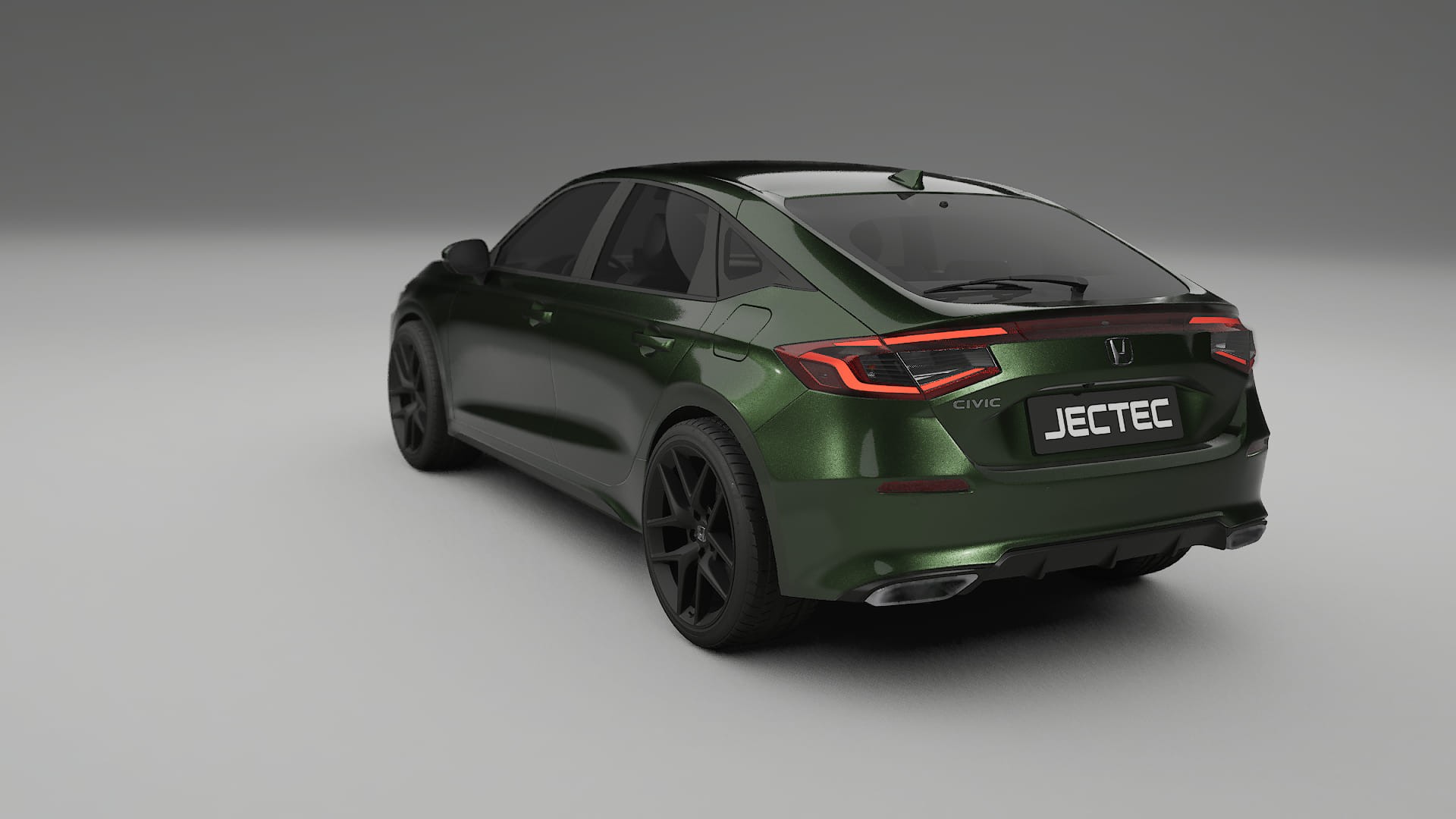 Honda Civic hatchback Film de Protecție pentru Vopsea TPU | LAGOON PPF cu Schimbare de Culoare – Kit Complet Predecupat