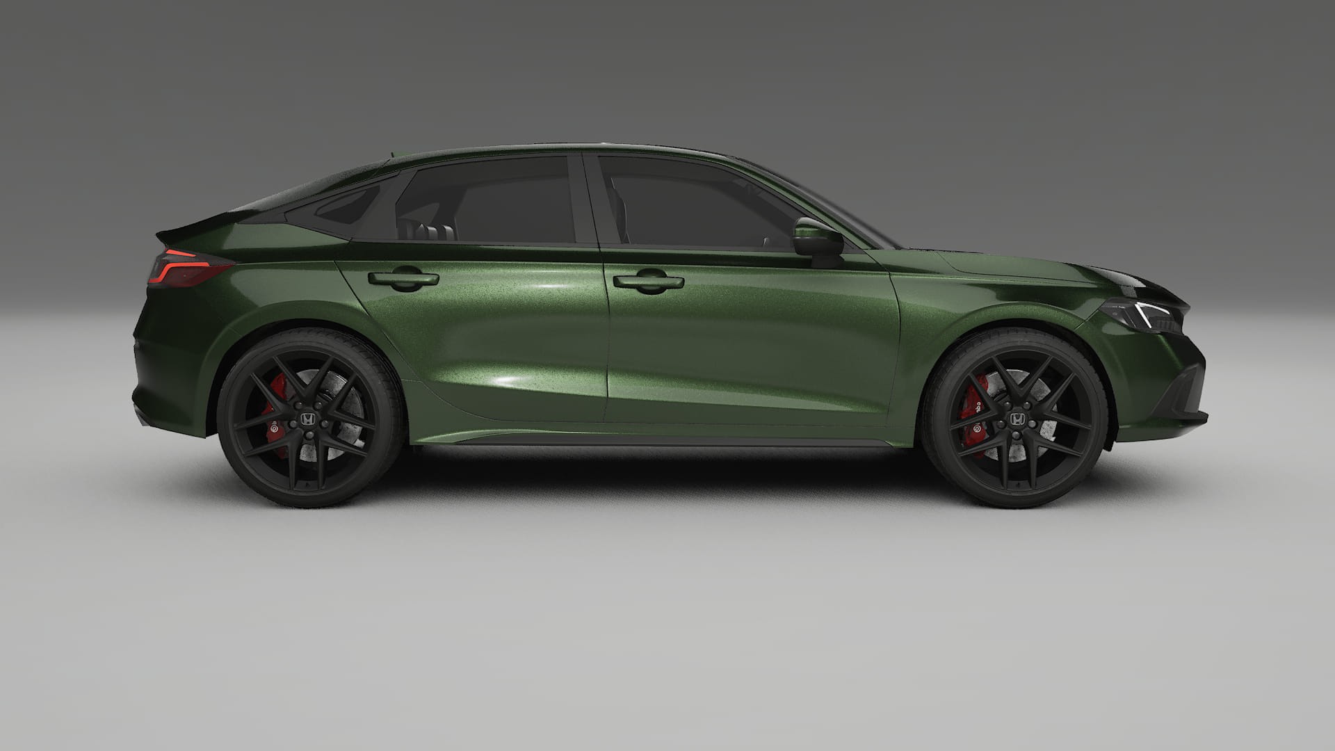 Honda Civic hatchback Film de Protecție pentru Vopsea TPU | LAGOON PPF cu Schimbare de Culoare – Kit Complet Predecupat