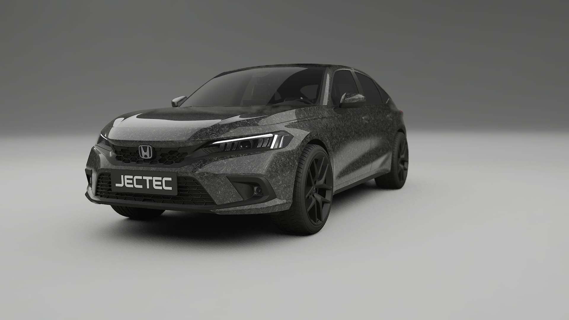 Honda Civic hatchback Film de Protecție pentru Vopsea TPU | FORGED S PPF cu Schimbare de Culoare – Kit Complet Predecupat