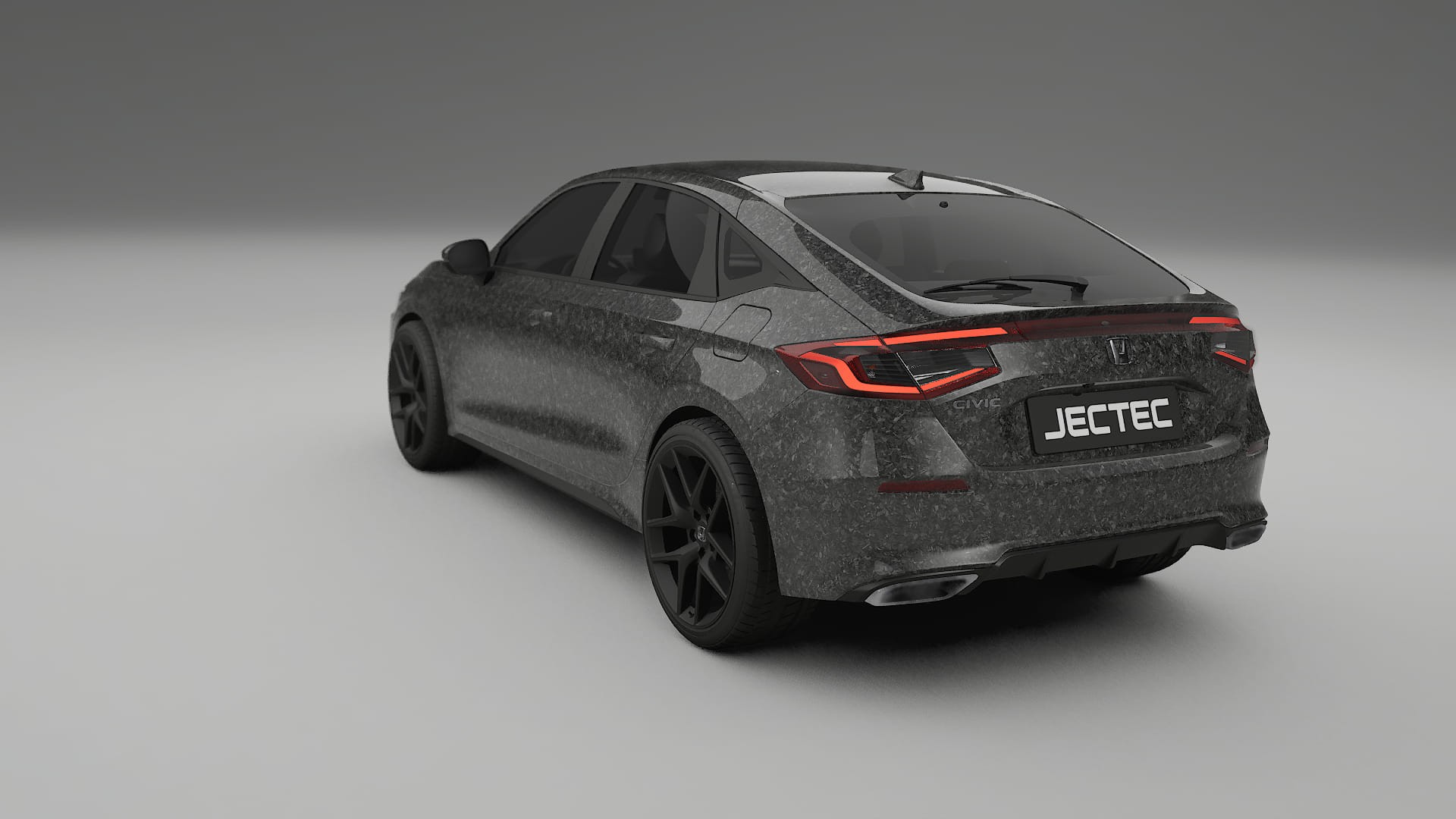 Honda Civic hatchback Film de Protecție pentru Vopsea TPU | FORGED S PPF cu Schimbare de Culoare – Kit Complet Predecupat