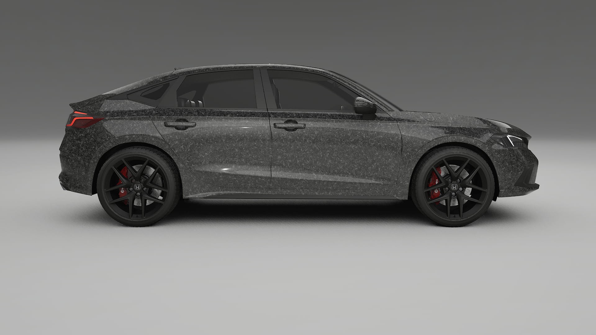 Honda Civic hatchback Film de Protecție pentru Vopsea TPU | FORGED S PPF cu Schimbare de Culoare – Kit Complet Predecupat