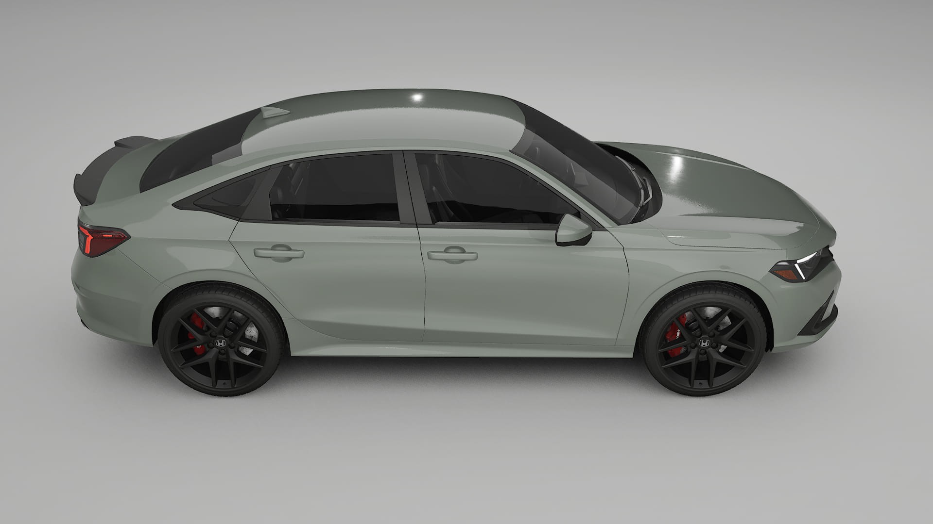 Honda Civic Si Film de Protecție pentru Vopsea TPU | SLATE PPF cu Schimbare de Culoare – Kit Complet Predecupat