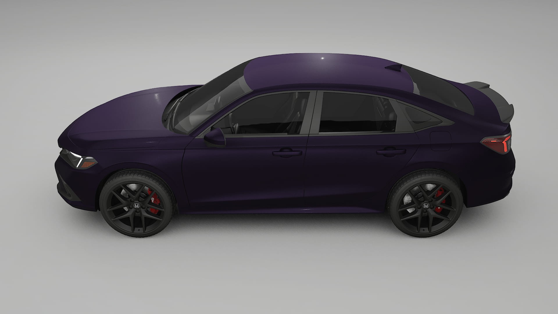 Honda Civic Si Film de Protecție pentru Vopsea TPU | VIOLET PPF cu Schimbare de Culoare – Kit Complet Predecupat