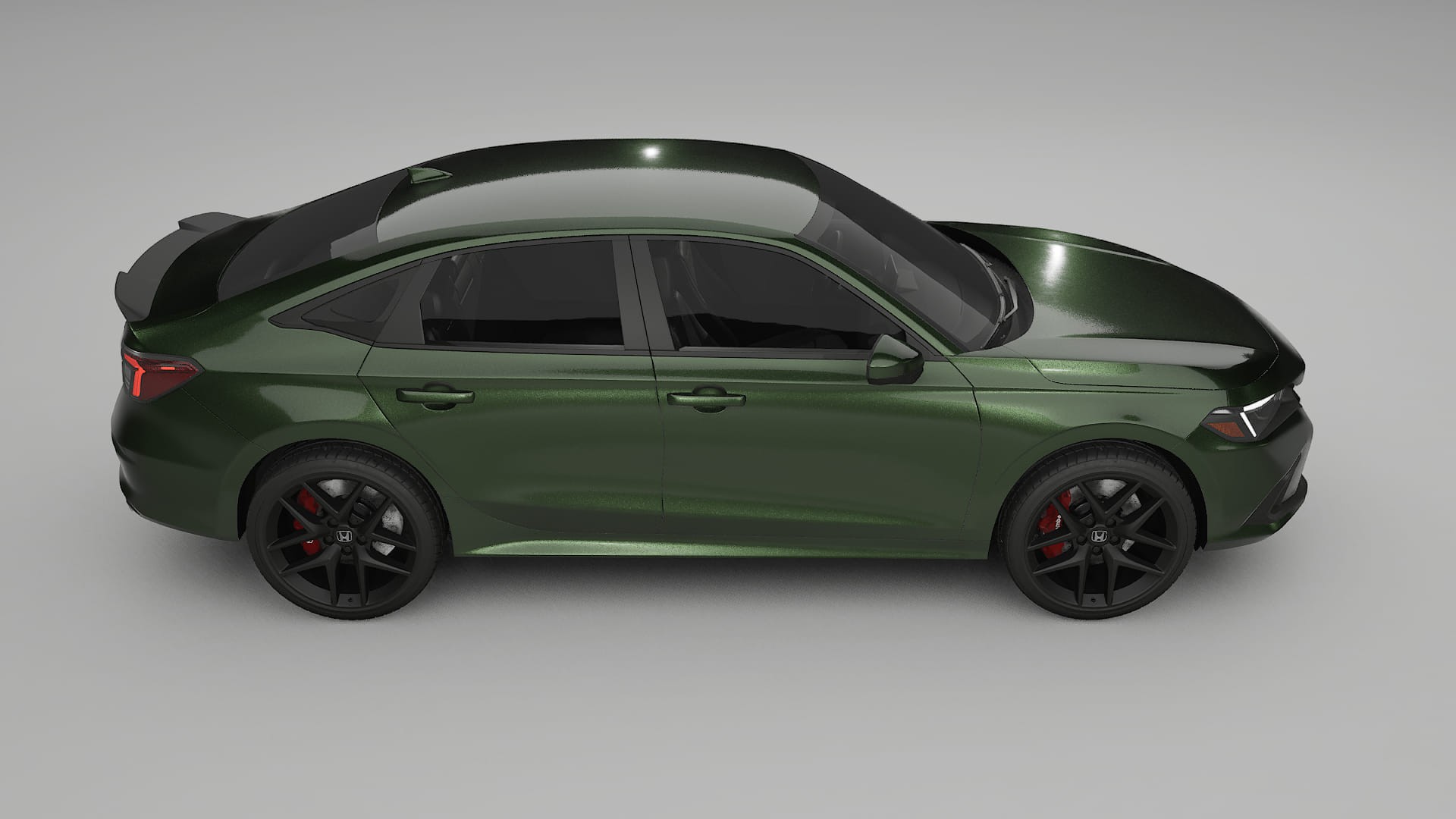 Honda Civic Si Film de Protecție pentru Vopsea TPU | LAGOON PPF cu Schimbare de Culoare – Kit Complet Predecupat