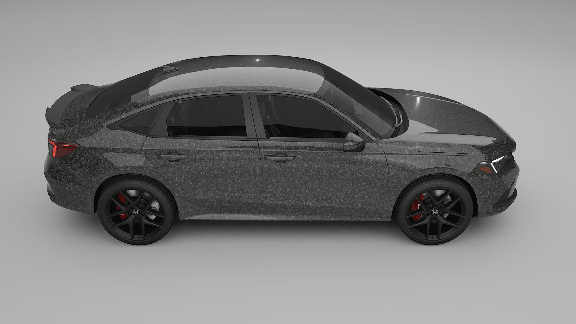 Honda Civic Si Film de Protecție pentru Vopsea TPU | FORGED S PPF cu Schimbare de Culoare – Kit Complet Predecupat