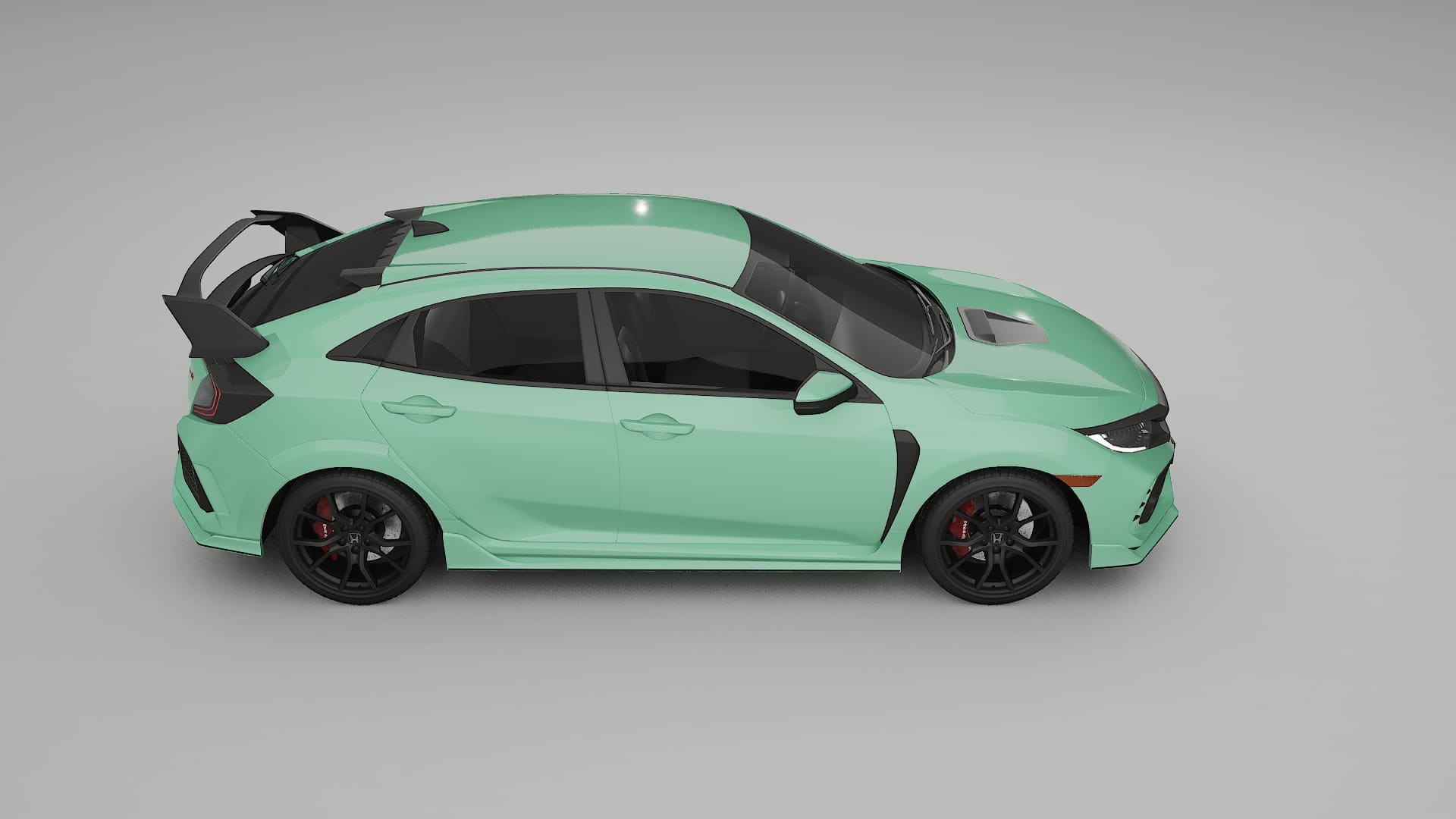 Honda Civic Type R Film de Protecție pentru Vopsea TPU | DUSTY PPF cu Schimbare de Culoare – Kit Complet Predecupat