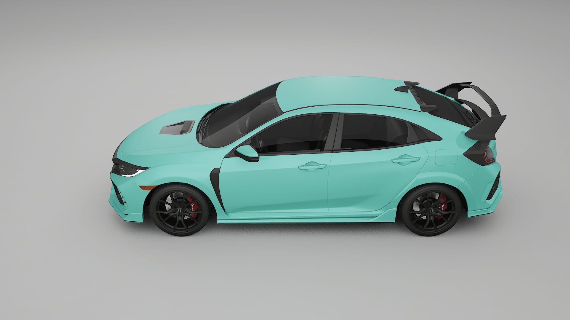 Honda Civic Type R Film de Protecție pentru Vopsea TPU | FROST PPF cu Schimbare de Culoare – Kit Complet Predecupat